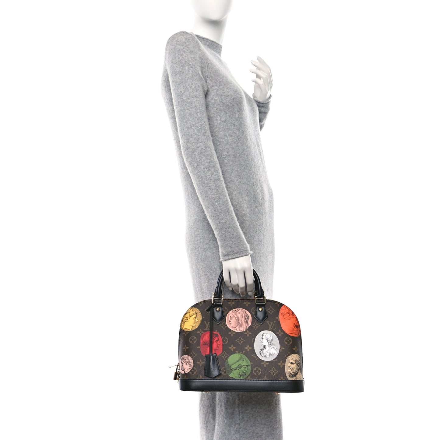 x FORNASETTI Monogram Cameo Alma PM