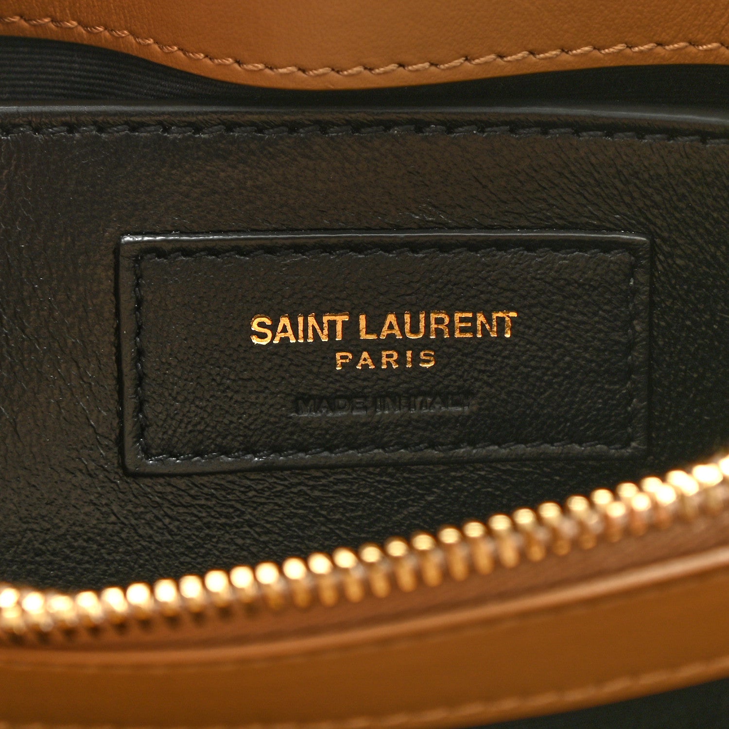 Saint Laurent Calfskin Y Quilted Monogram Small Loulou Chain Satchel Dark Beige 7 of 11