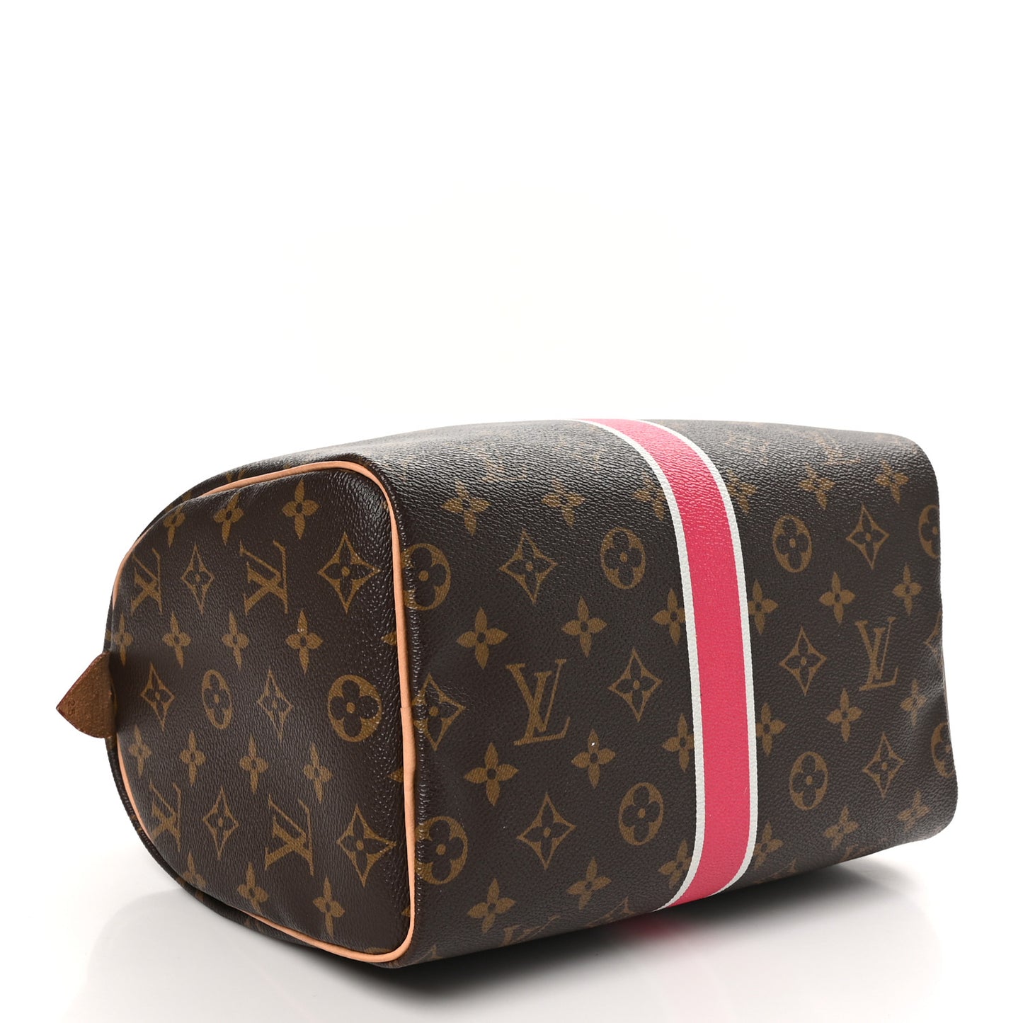Monogram My LV Heritage Speedy 25 Fuchsia White