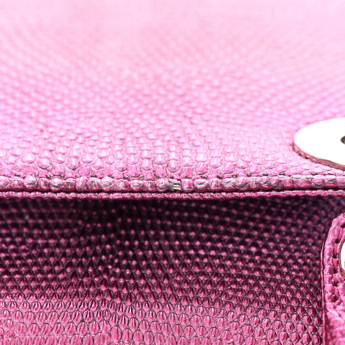 Lizard Gradient Mini Lady Dior Pink Blue