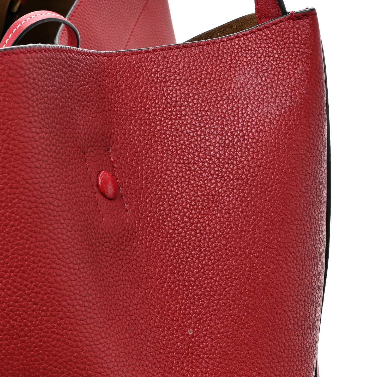 Calfskin Barcelona Tote Scarlet Red
