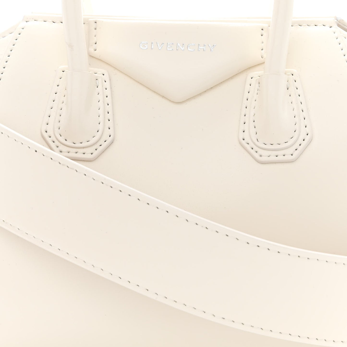 Box Calfskin Toy Antigona Ivory Natural Beige