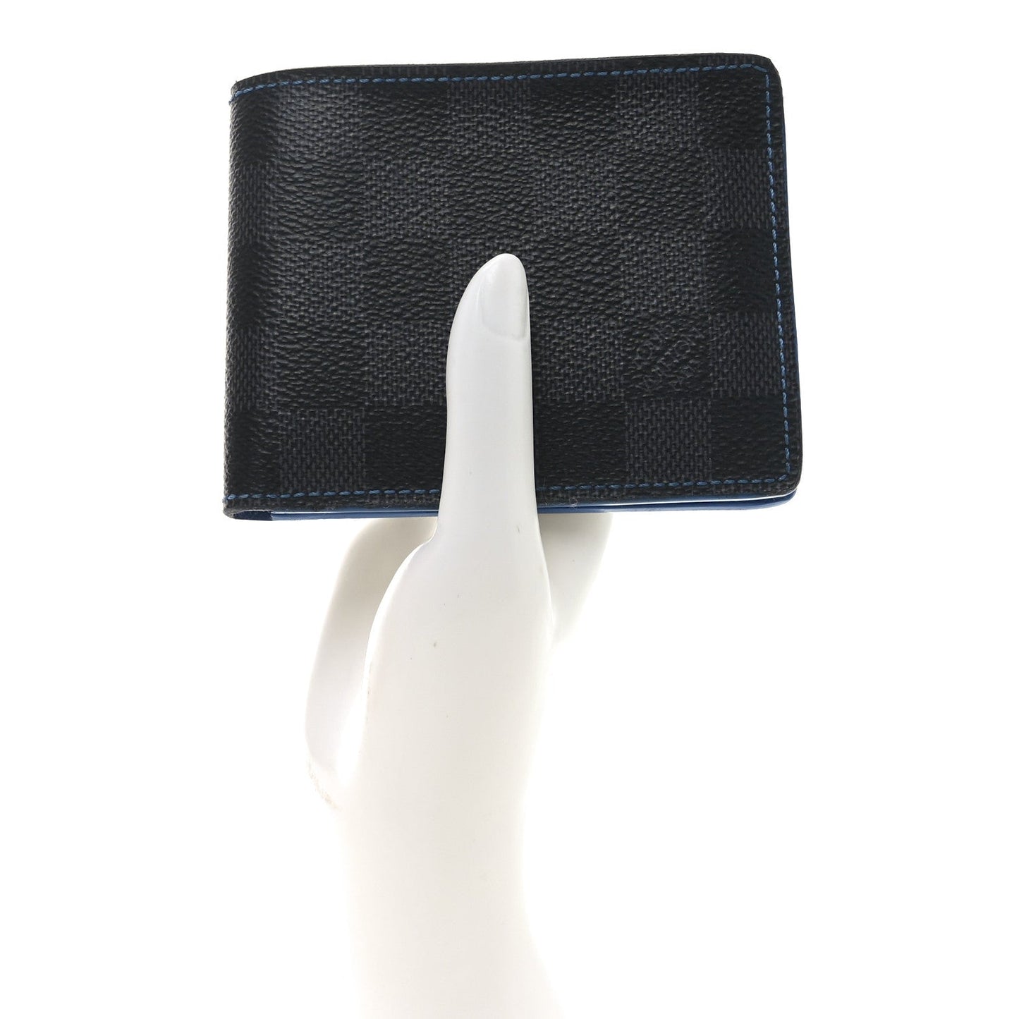 Damier Graphite Slender Wallet Blue