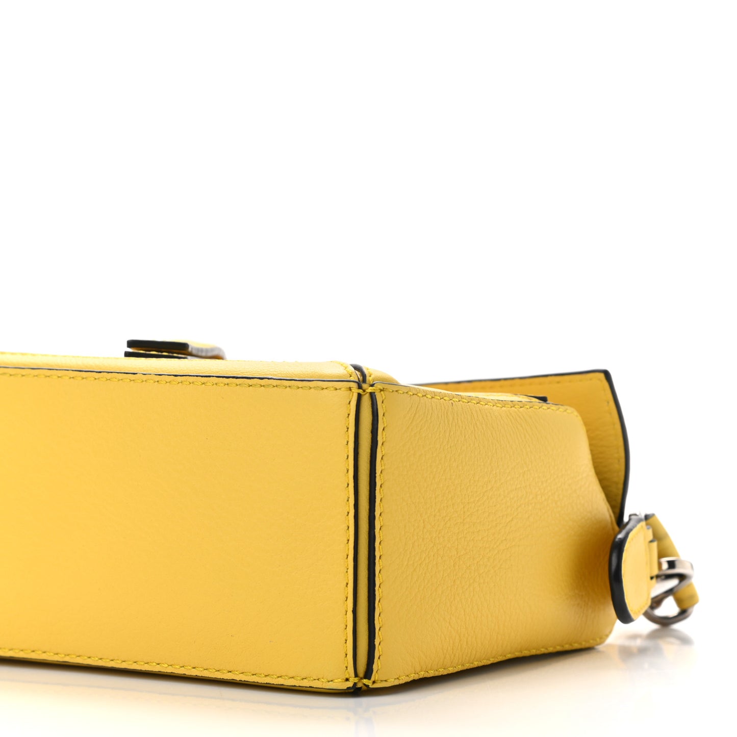 Calfskin Mini Puzzle Bag Yellow