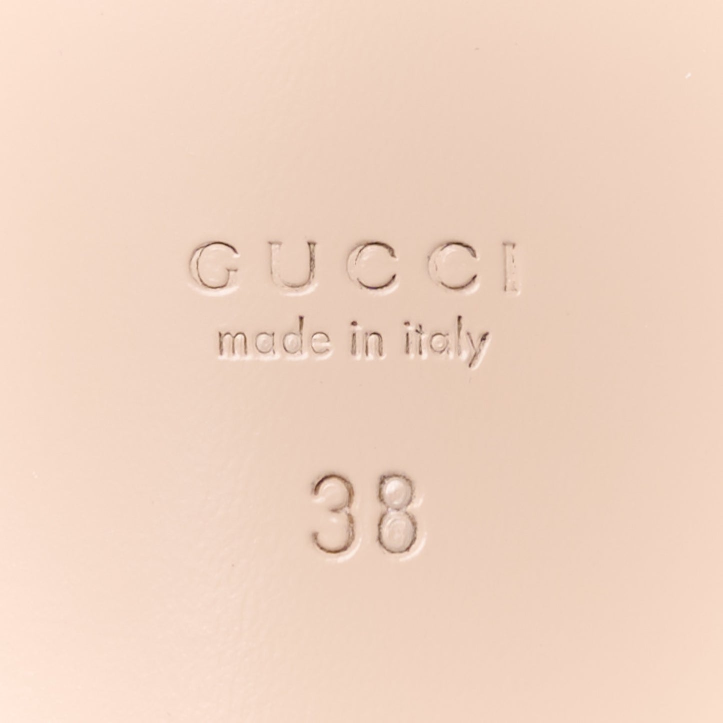 Cosmos Softy Calfskin Interlocking G Cut Out Slide Sandals 38 Rhodamine Pink