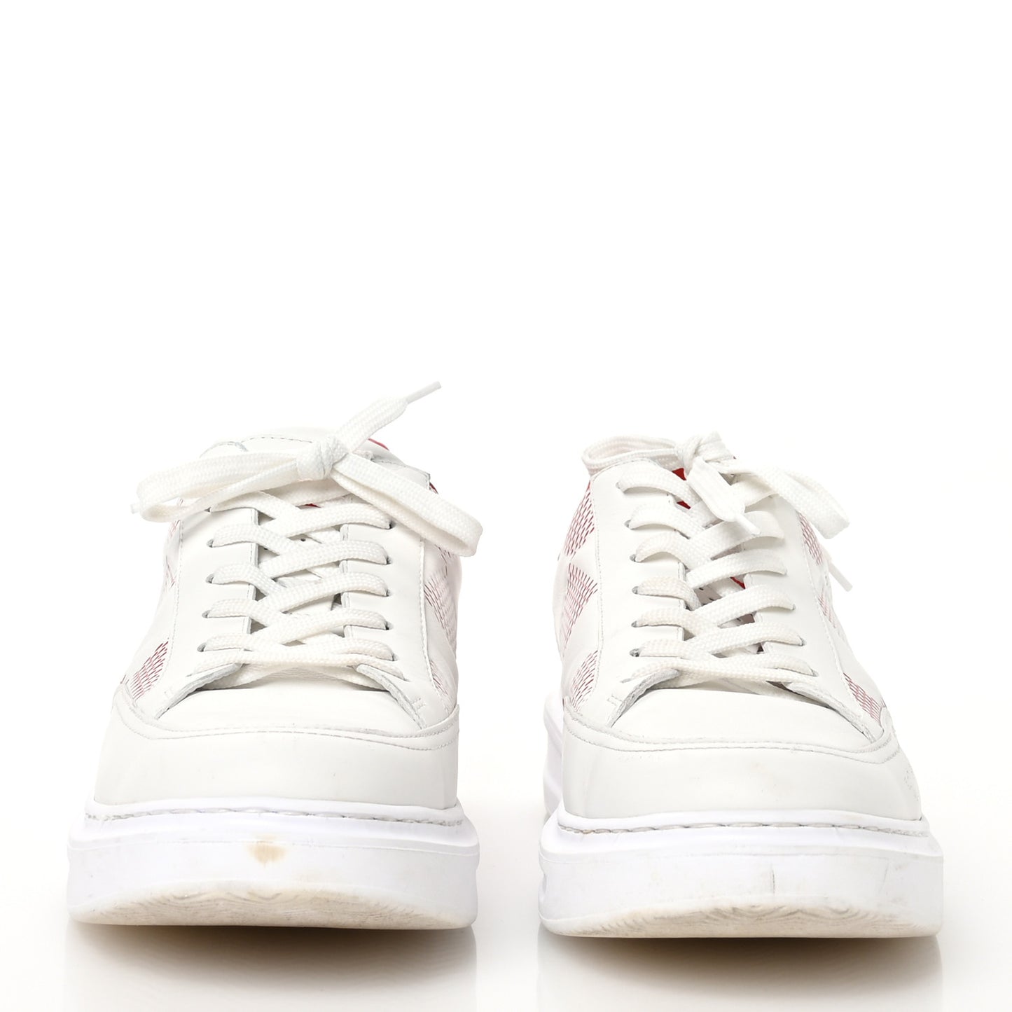 Calfskin Damier Beverly Hills Mens Sneakers 8