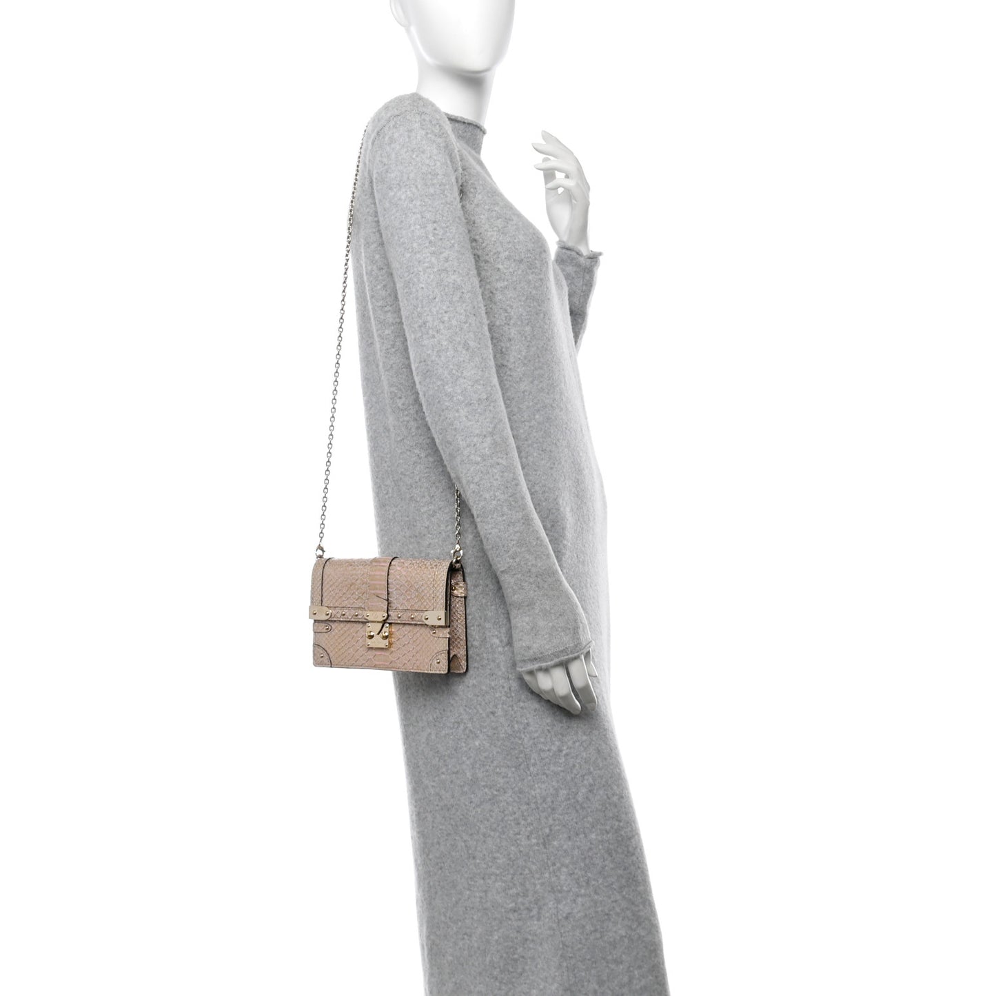 Snakeskin Petite Malle