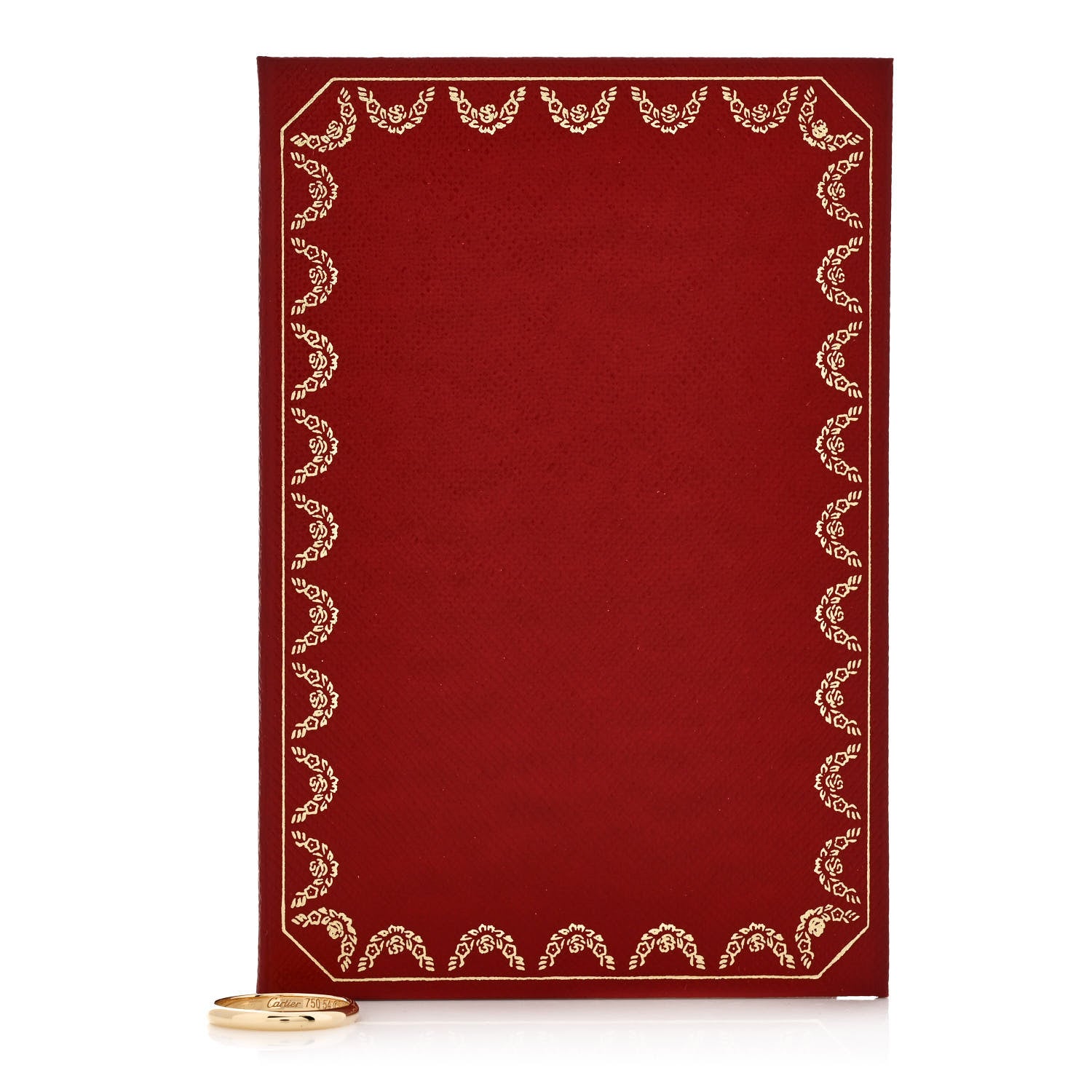 Cartier 18K Yellow Gold 2.5mm 1895 Wedding Band Ring 54 6.75 6 of 6