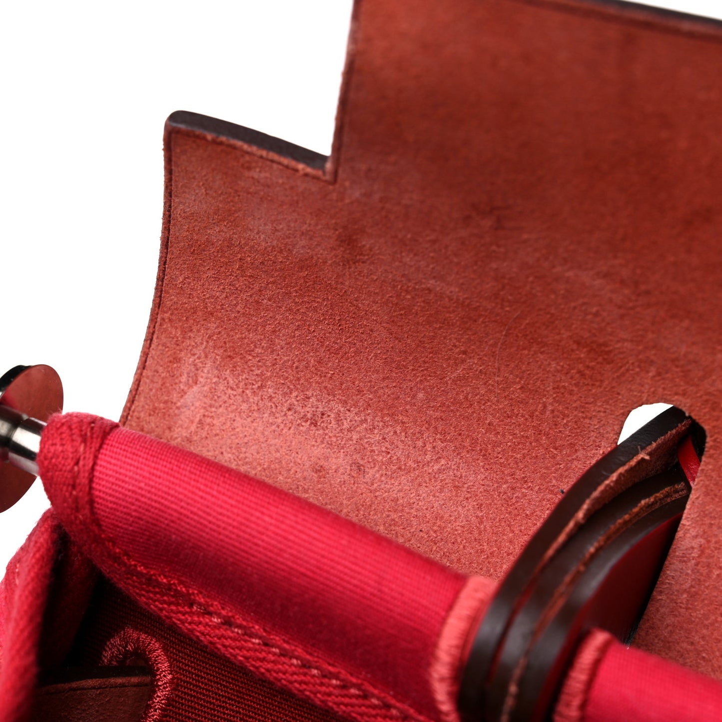 Toile Officier Vache Hunter Herbag Zip Retourne 31 PM Rose Extreme Rouge Venitien Rouge Piment