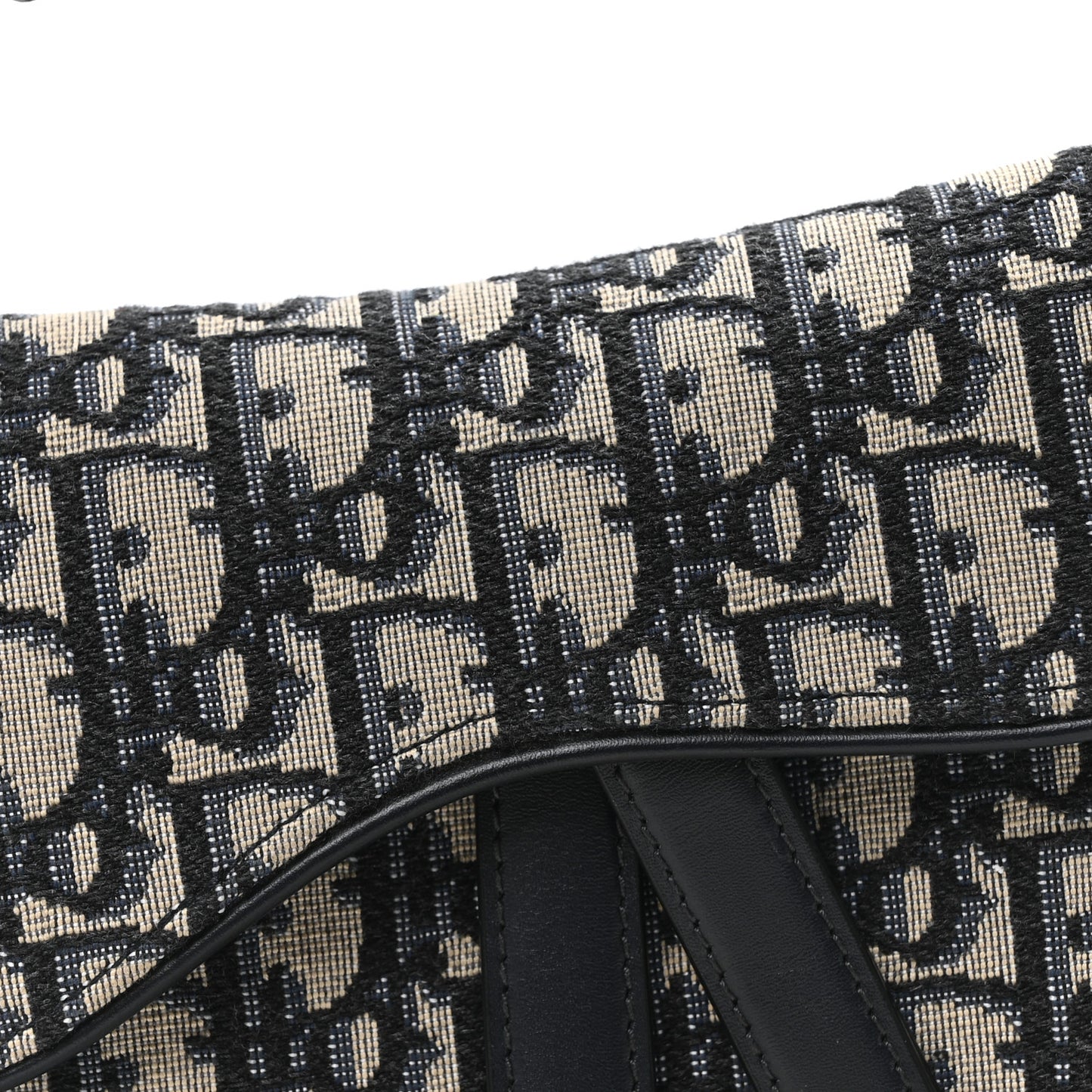 Oblique Mini Saddle Bag Blue