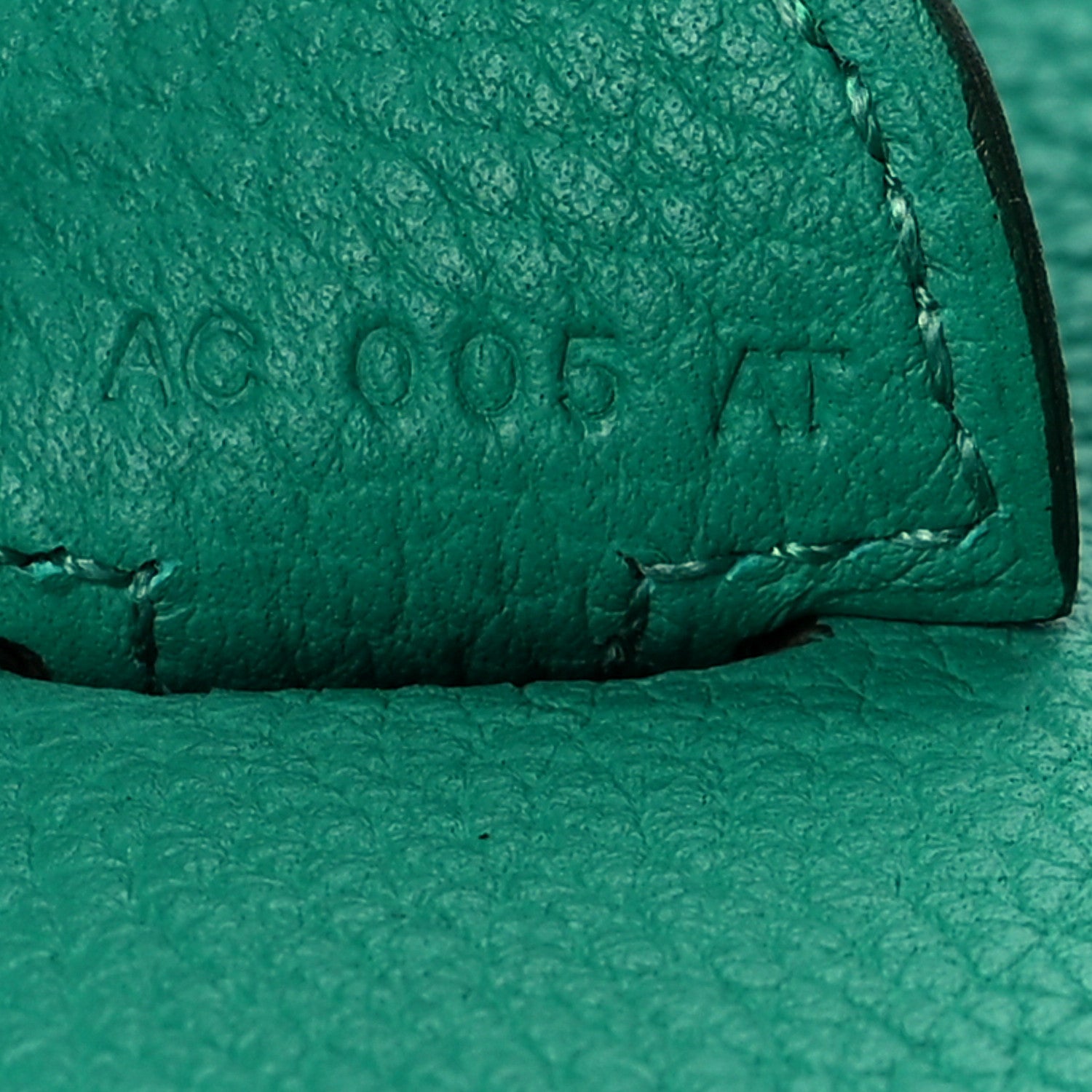 Hermes Taurillon Clemence Evelyne III PM Vert Vertigo 6 of 10