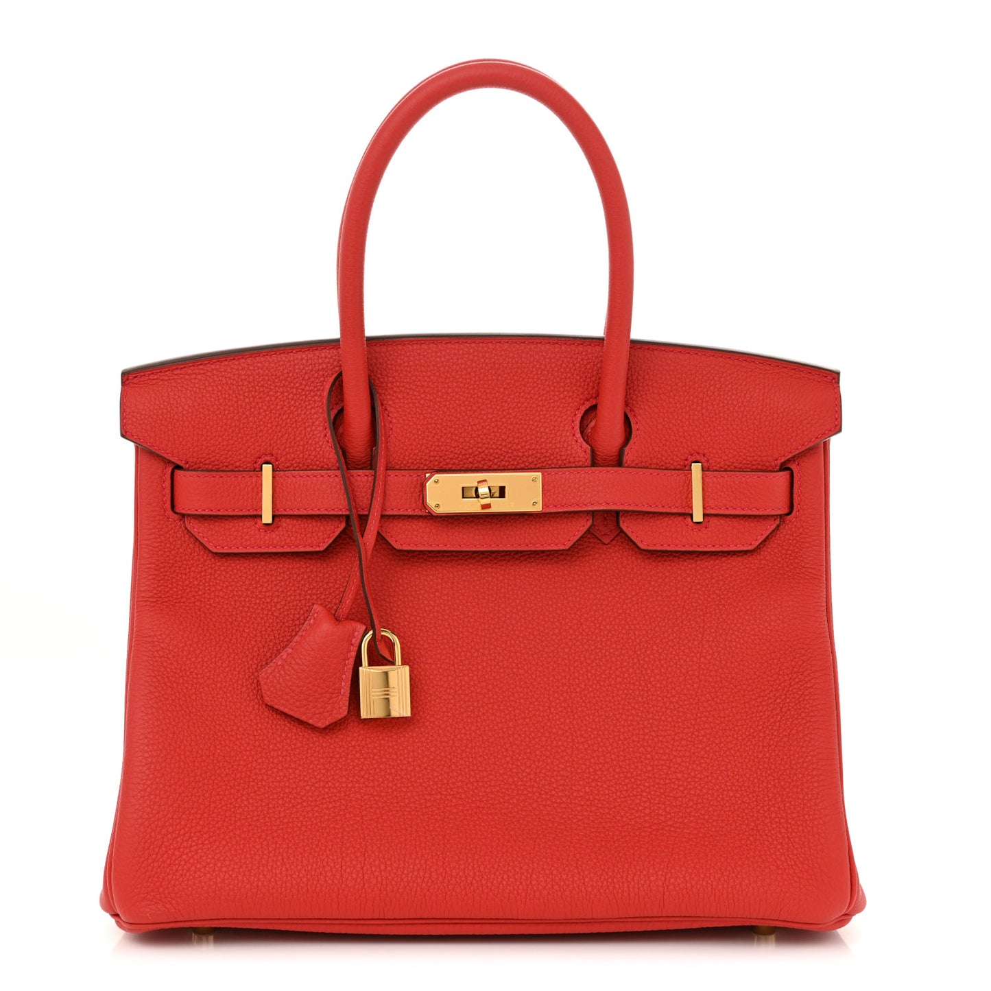 Togo BIRKIN 30 Rouge Casaque