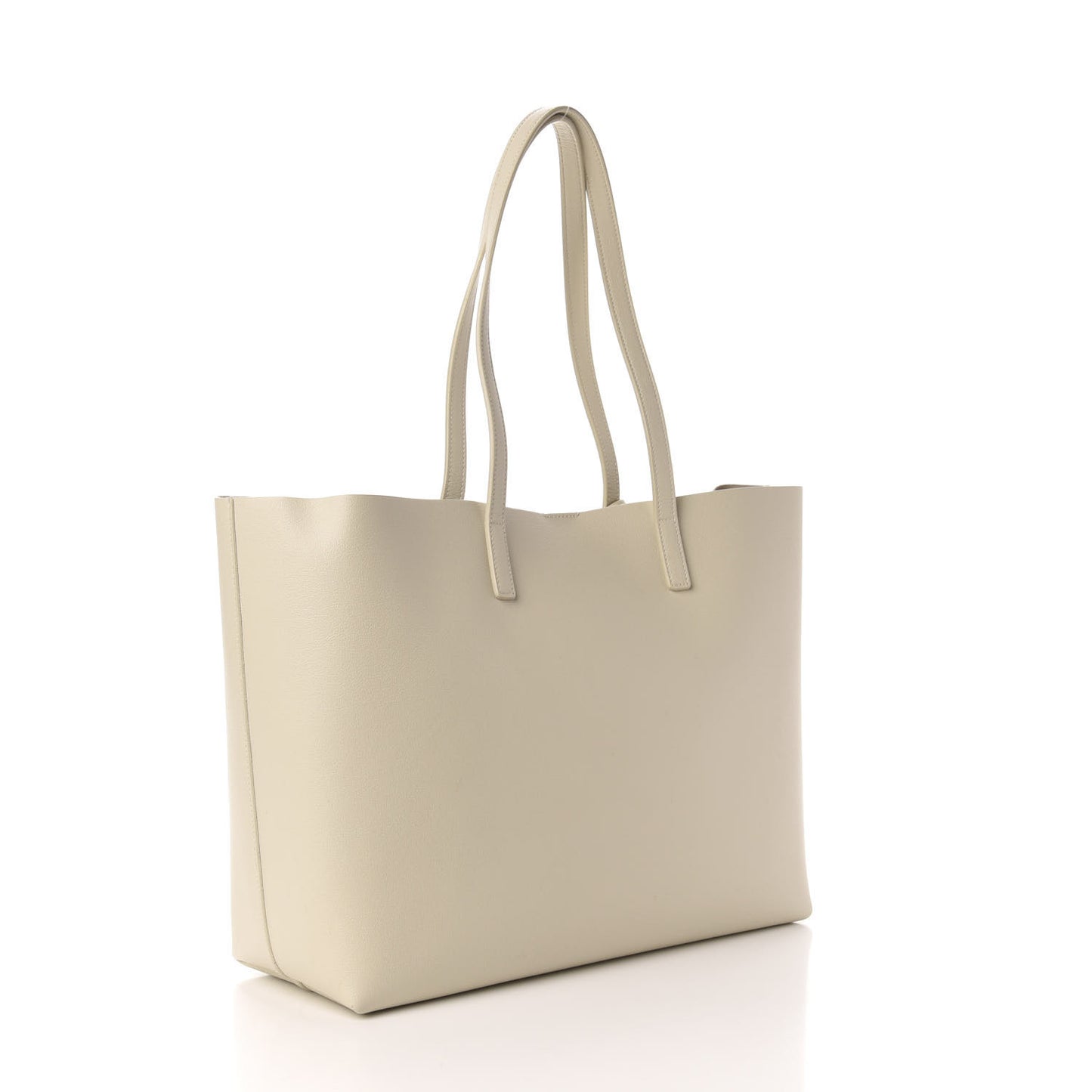 Calfskin Large Shopping Tote Porcellana