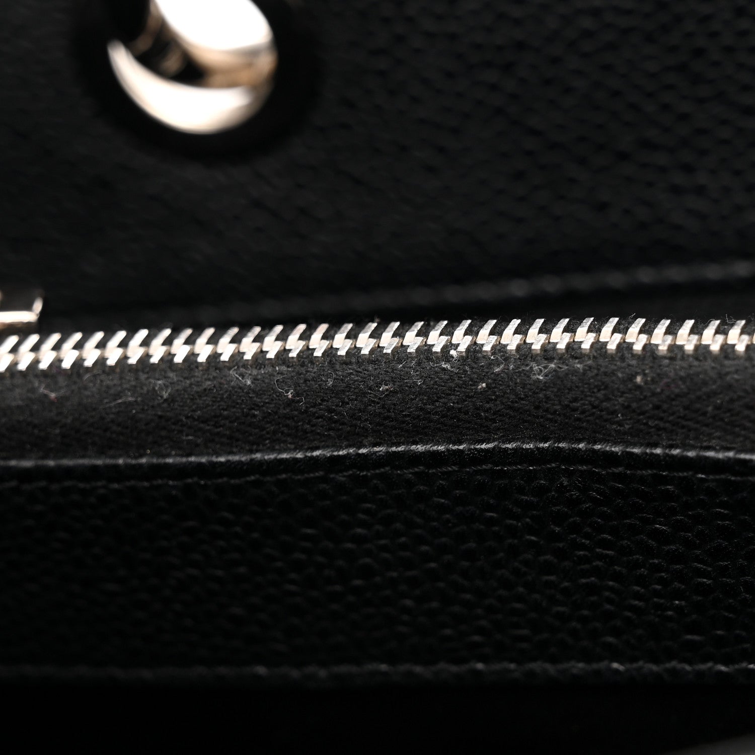 Chanel Caviar Quilted Grand Shopping Tote GST Black 12 of 20