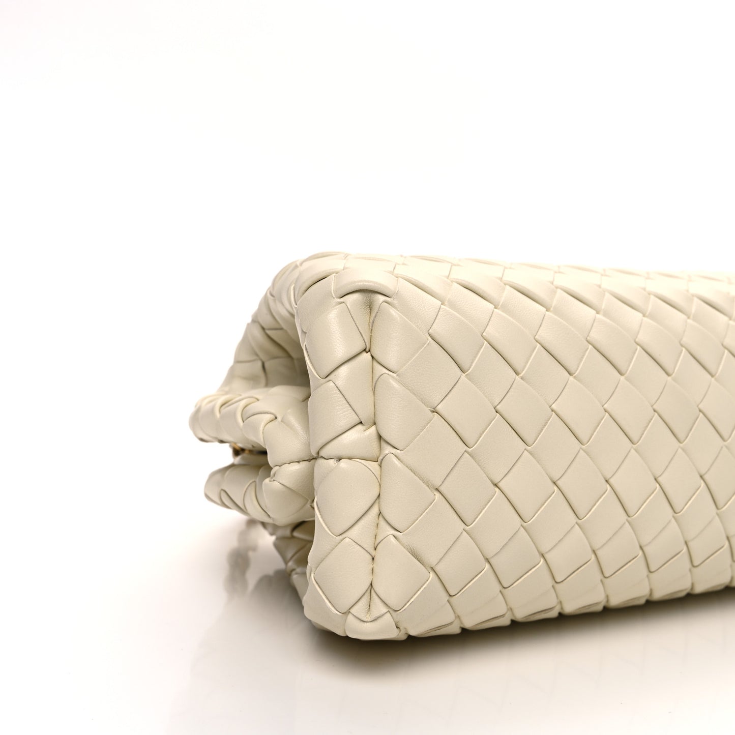Nappa Intrecciato Small The Lauren 1980 Clutch With Chain String