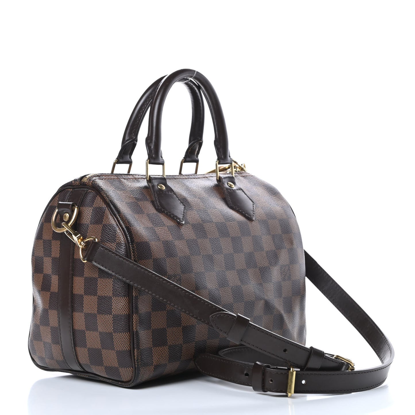 Damier Ebene Speedy Bandouliere 25