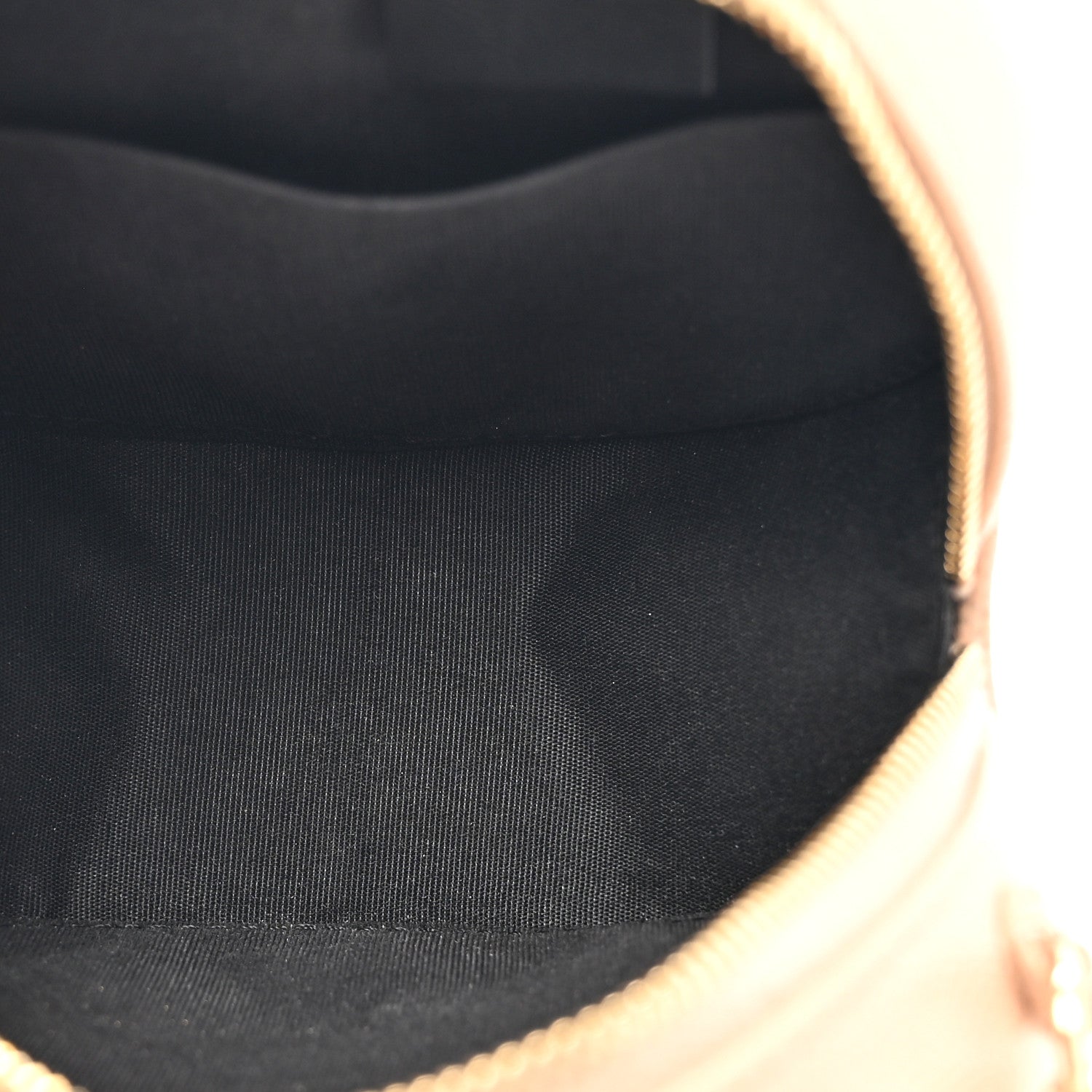 Chanel Caviar Quilted Round Filigree Crossbody Beige Black 5 of 13