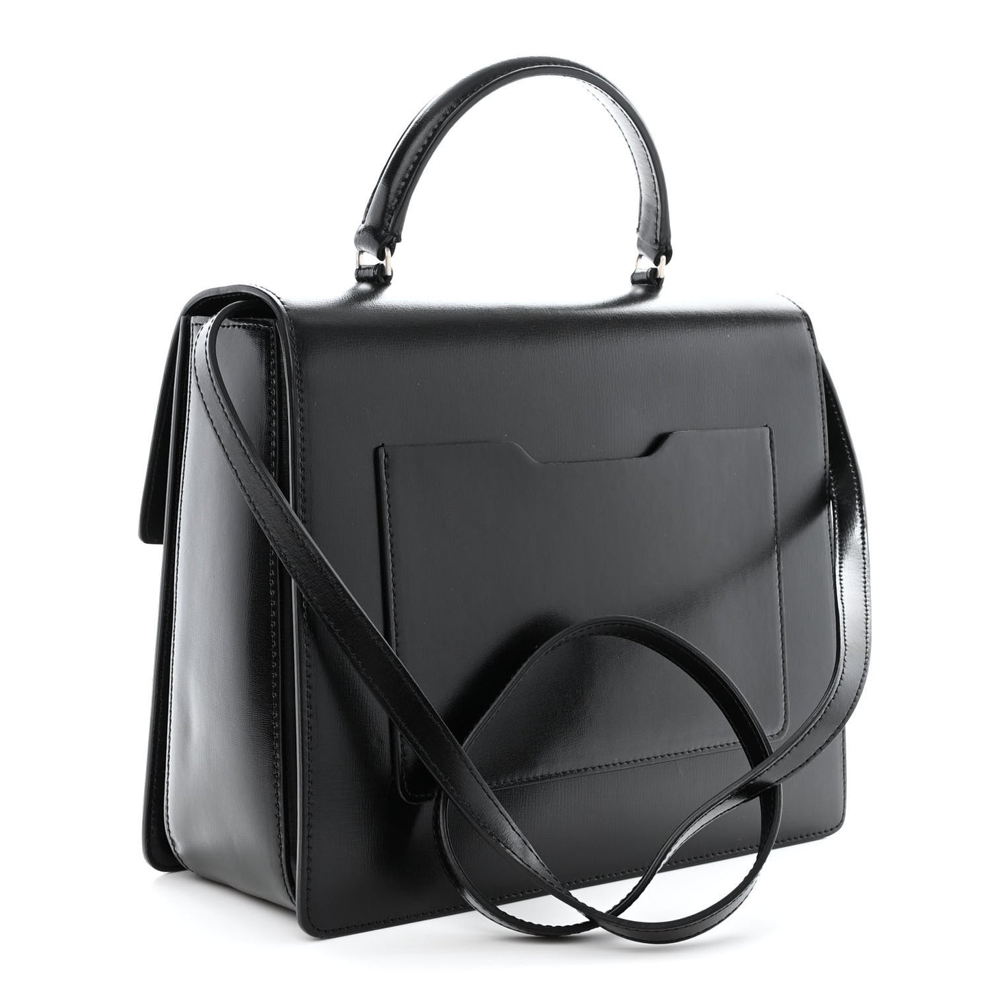 Calfskin 2.8 Jitney Bag Black