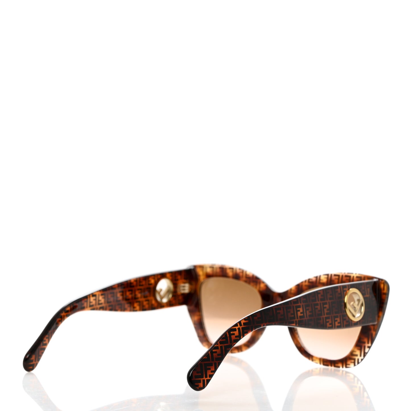 Acetate F is Fendi FF 51mm Cat Eye Sunglasses 0327/S Tortoise Camouflage