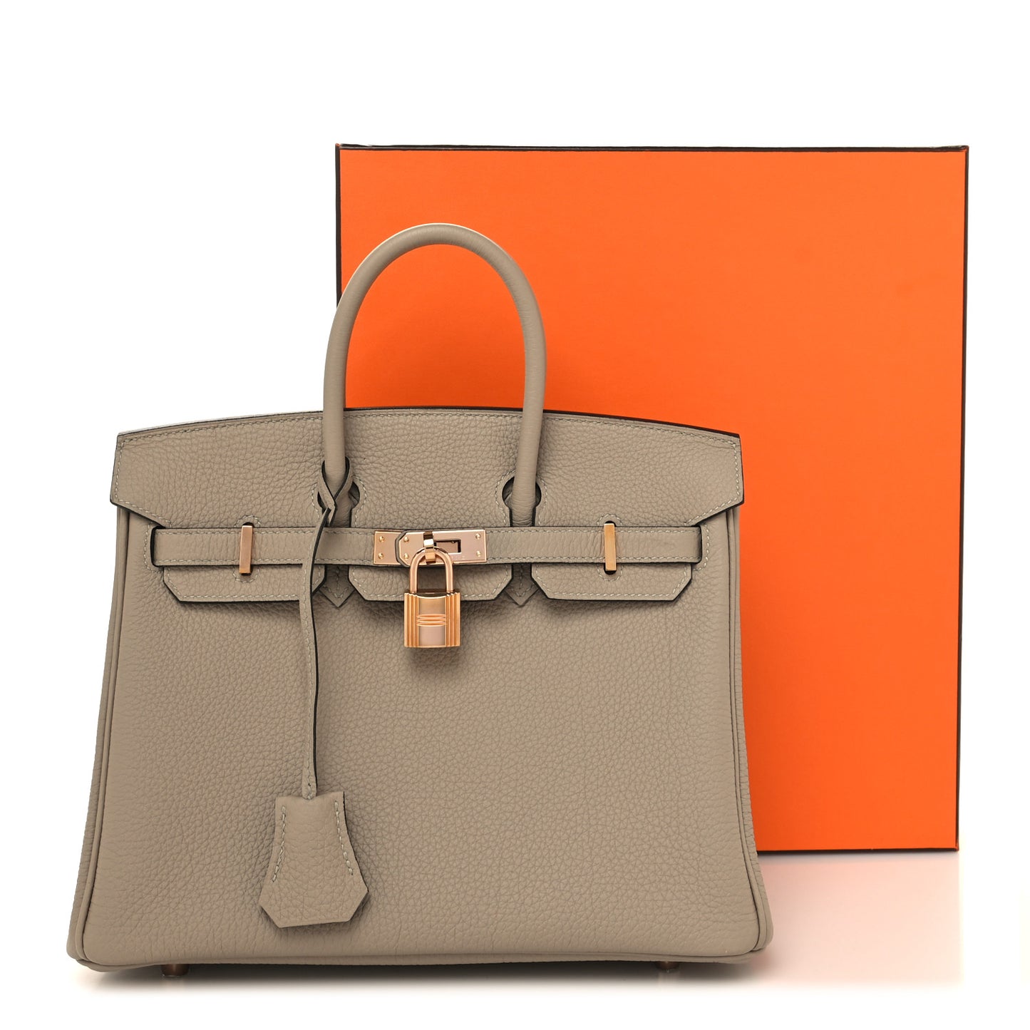 Togo Birkin 25 Gris Tourterelle