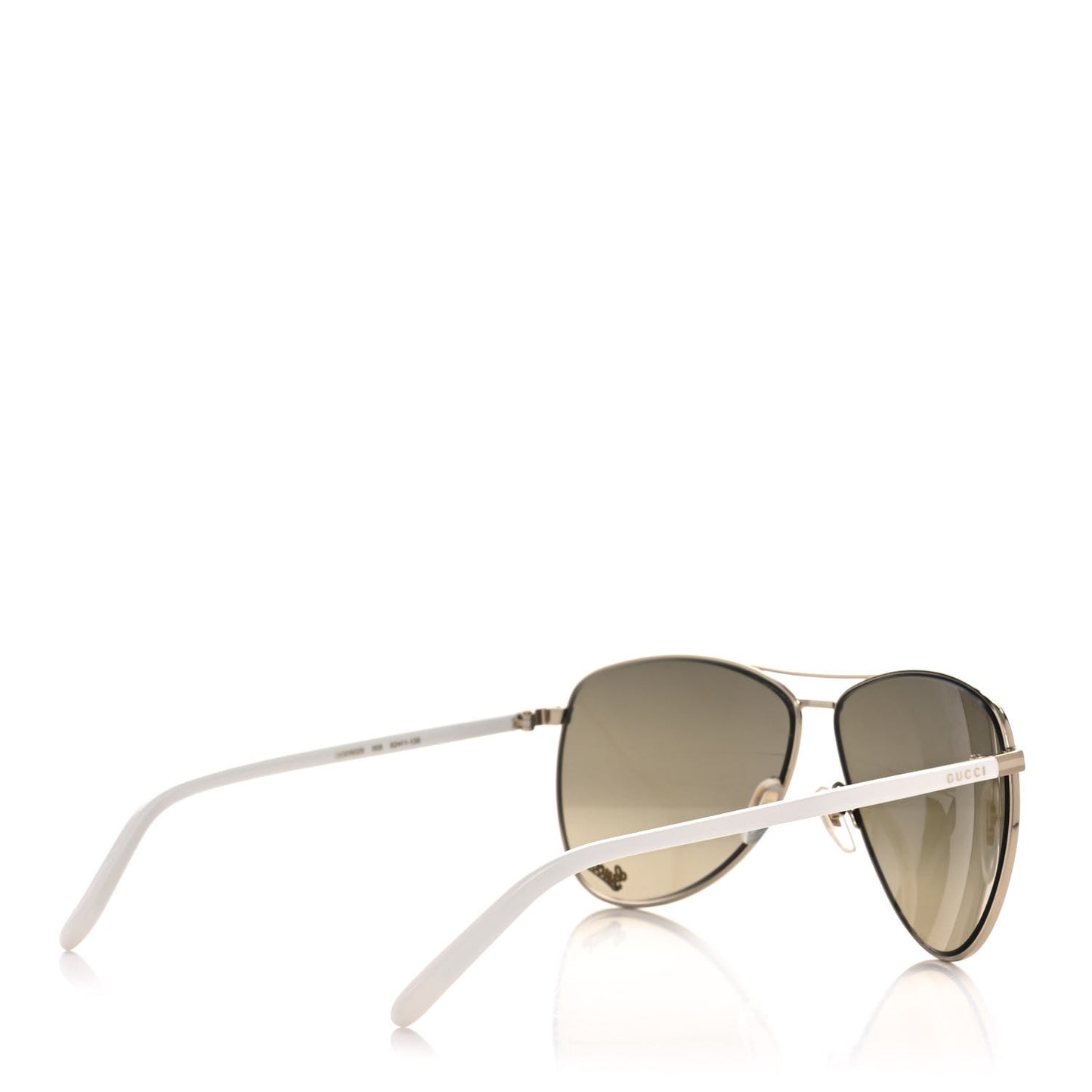 Aviator Sunglasses GG0502S White