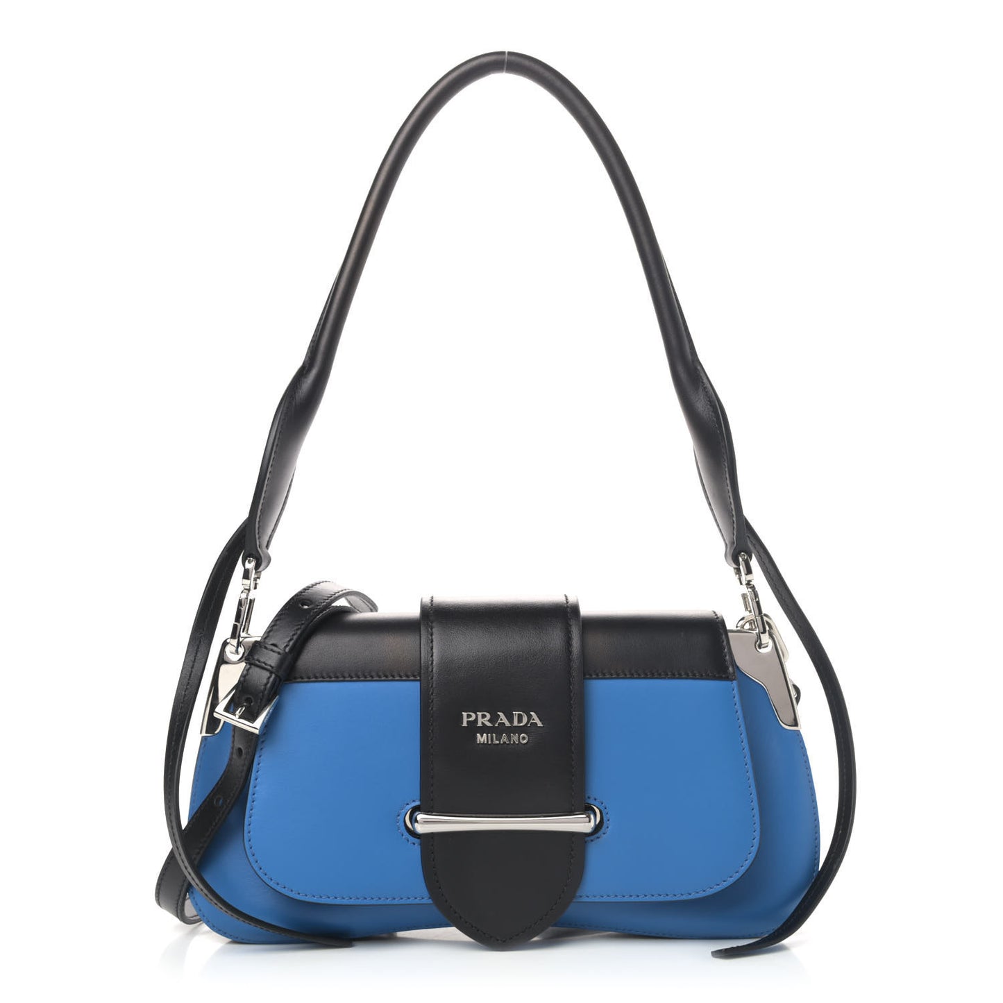 City Calfskin Sidonie Shoulder Bag Marea Black
