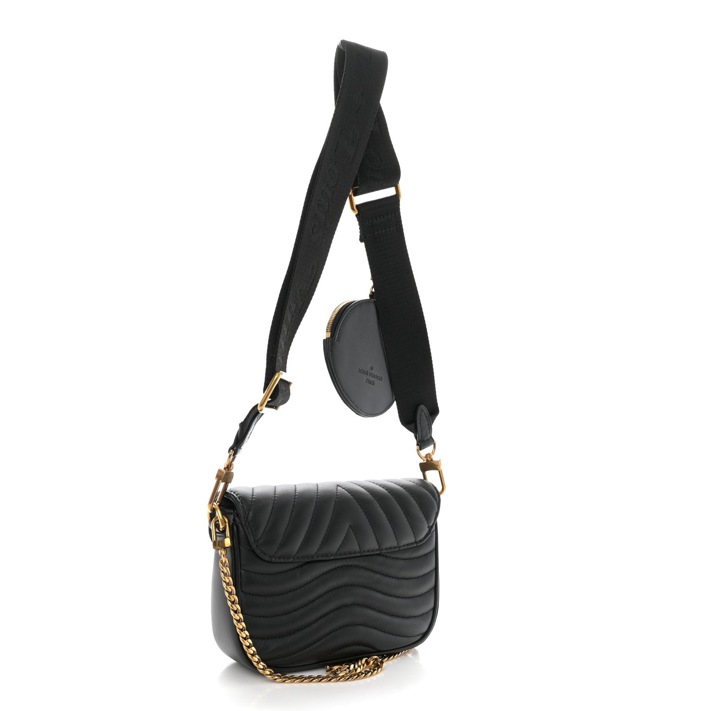 Calfskin New Wave Multi Pochette Black