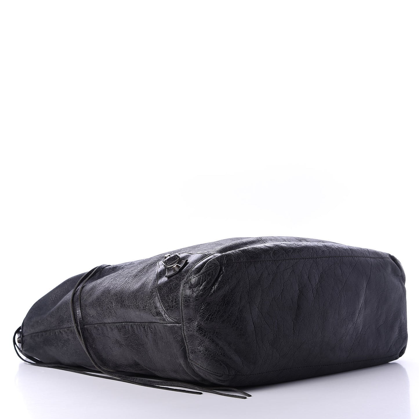 Agneau Classic Hardware Day Hobo Black