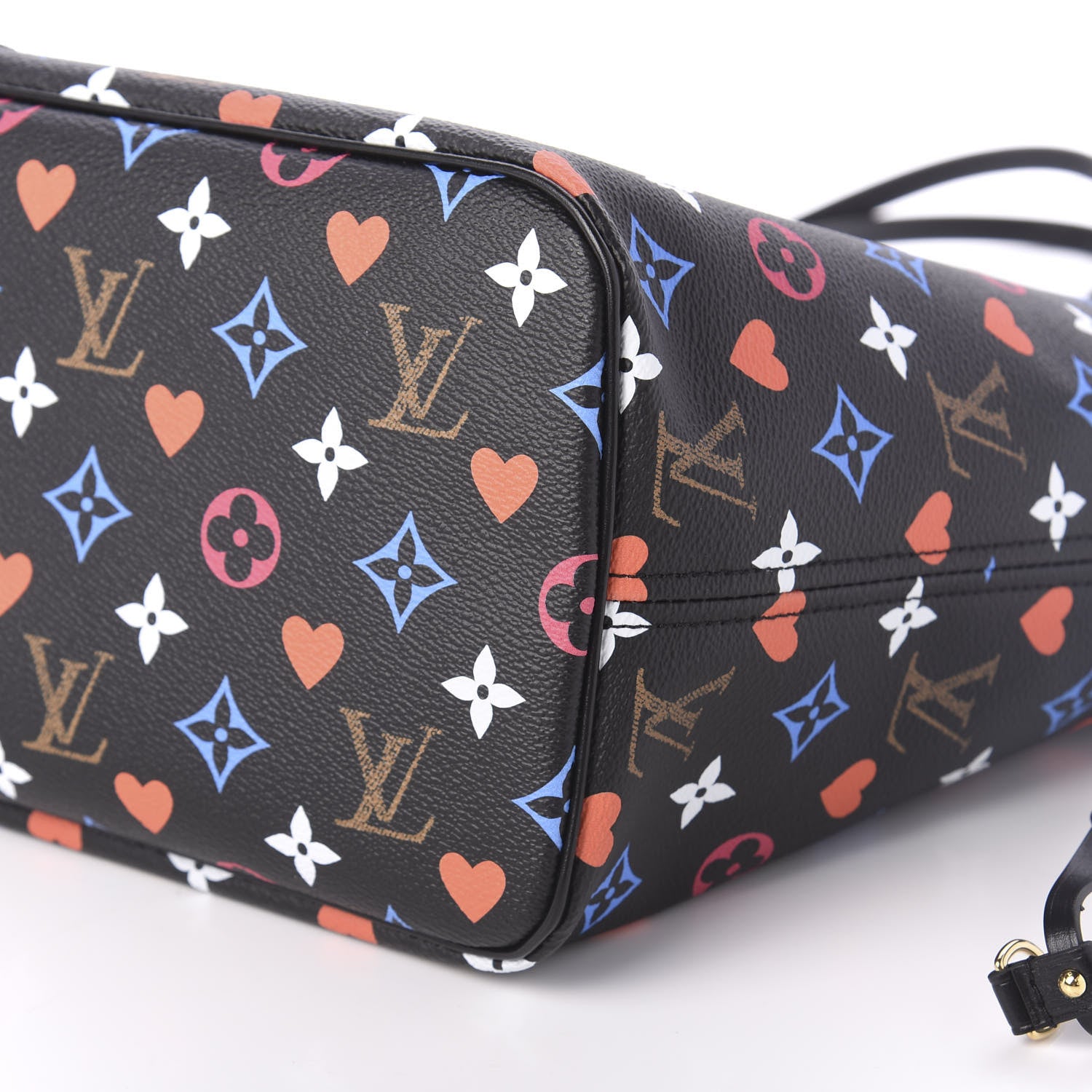 Louis Vuitton Game On Neverfull MM Black 7 of 10