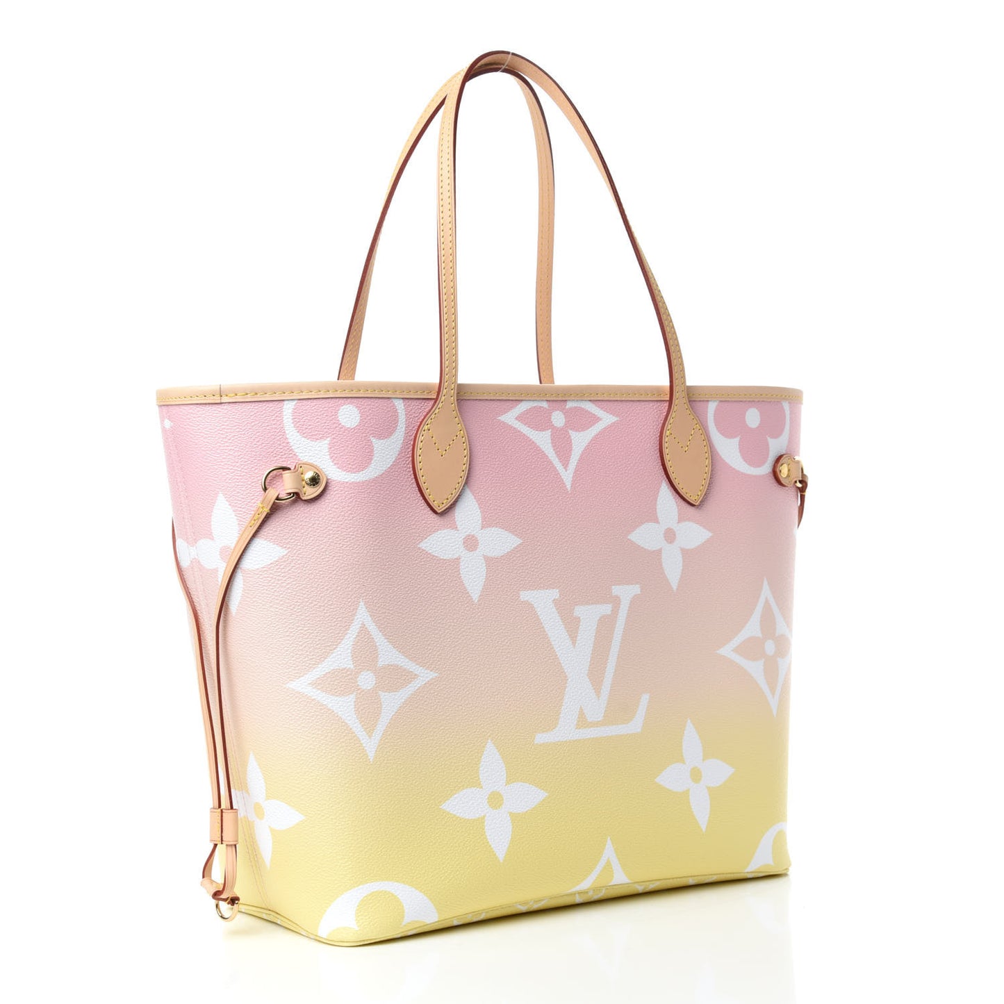 Monogram Giant By The Pool Neverfull MM Light Pink