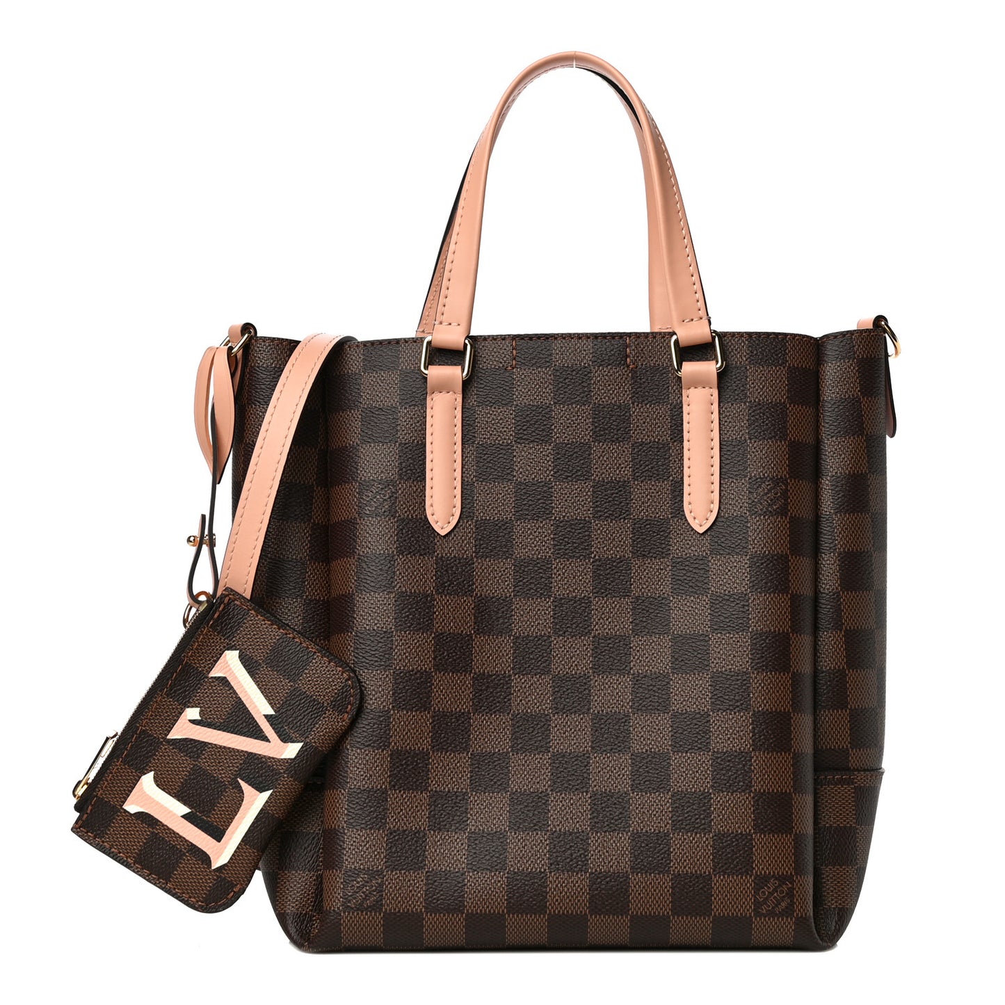 Damier Ebene Belmont PM Venus Pink