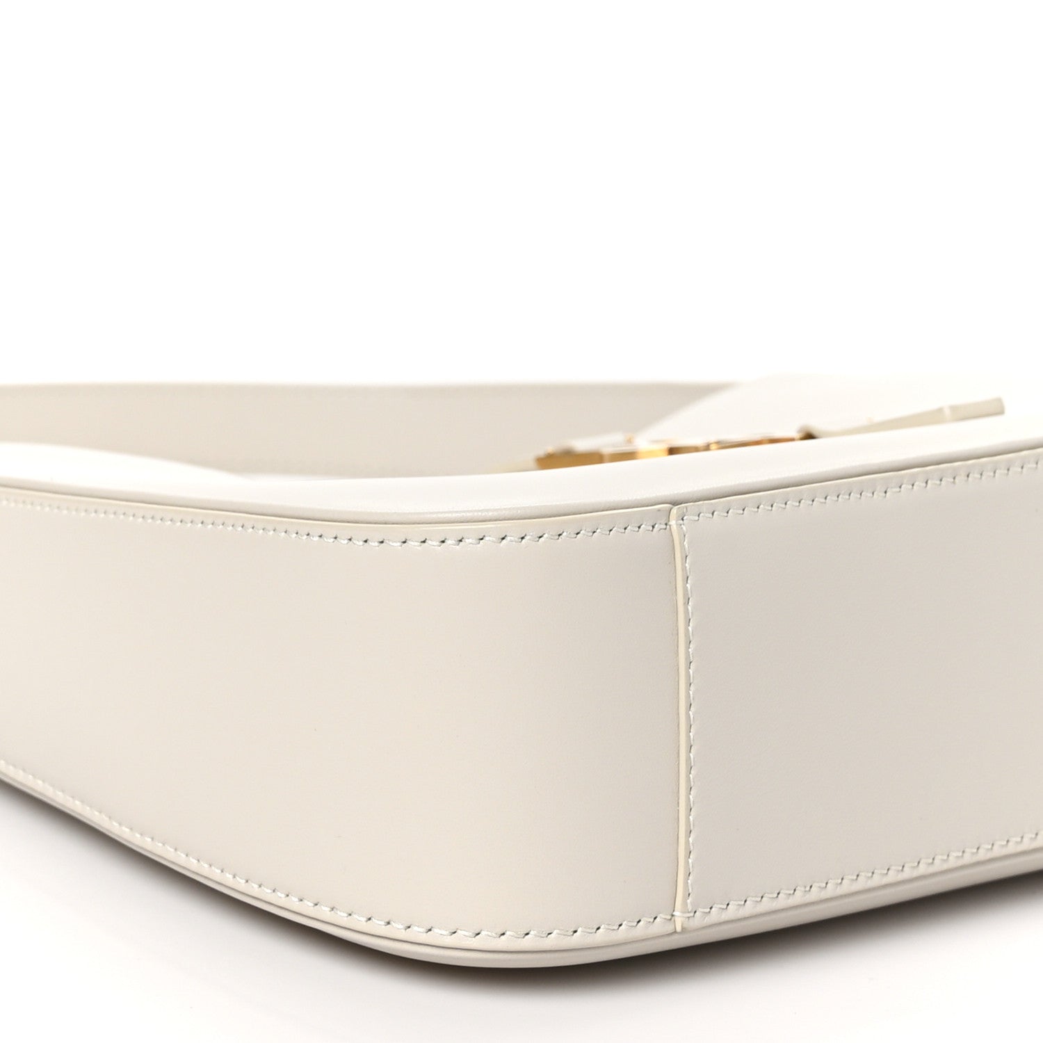 Saint Laurent Smooth Calfskin Le 5 A 7 Hobo Crema Soft 9 of 10