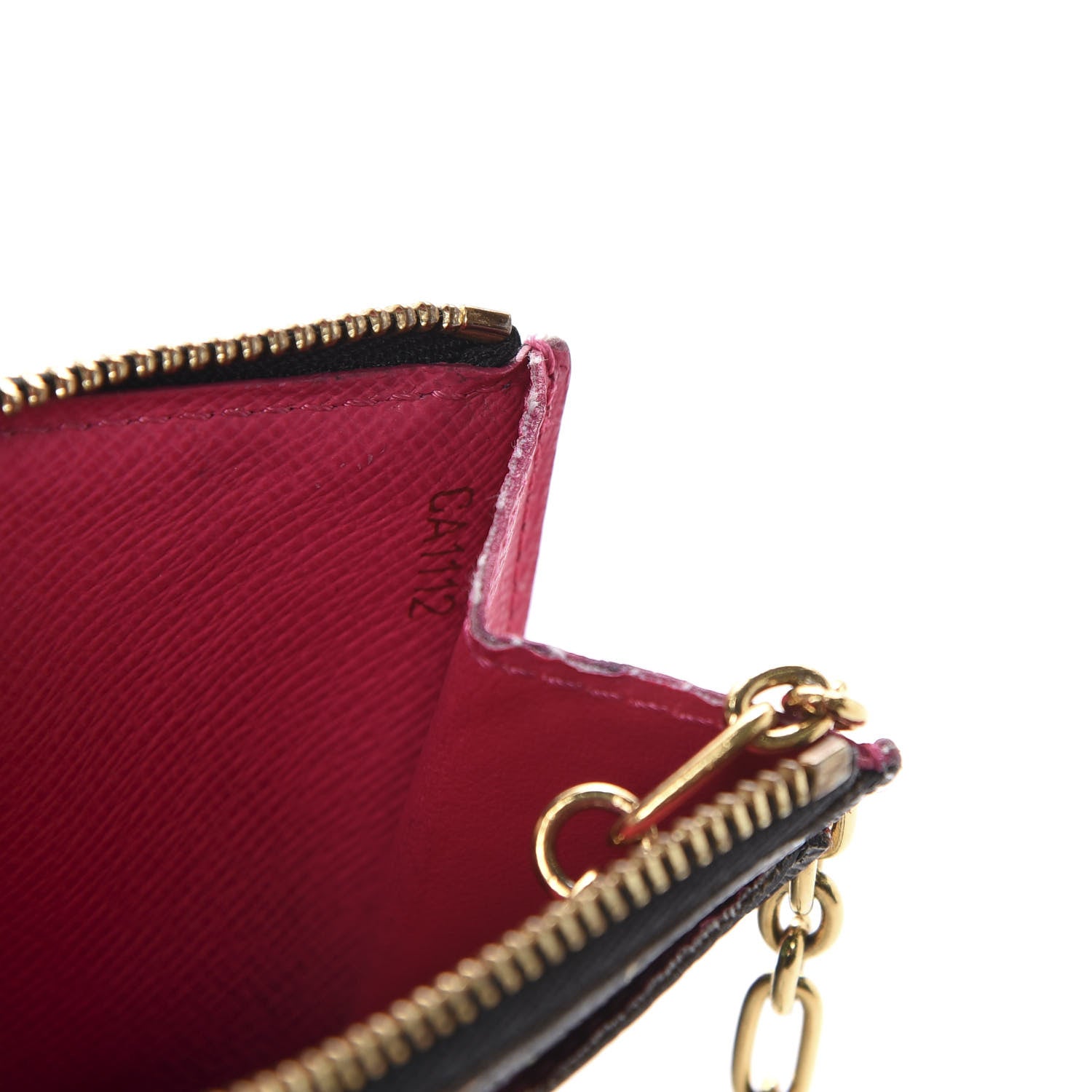 Louis Vuitton Monogram Multicolor Key Pouch Black Grenade 7 of 7