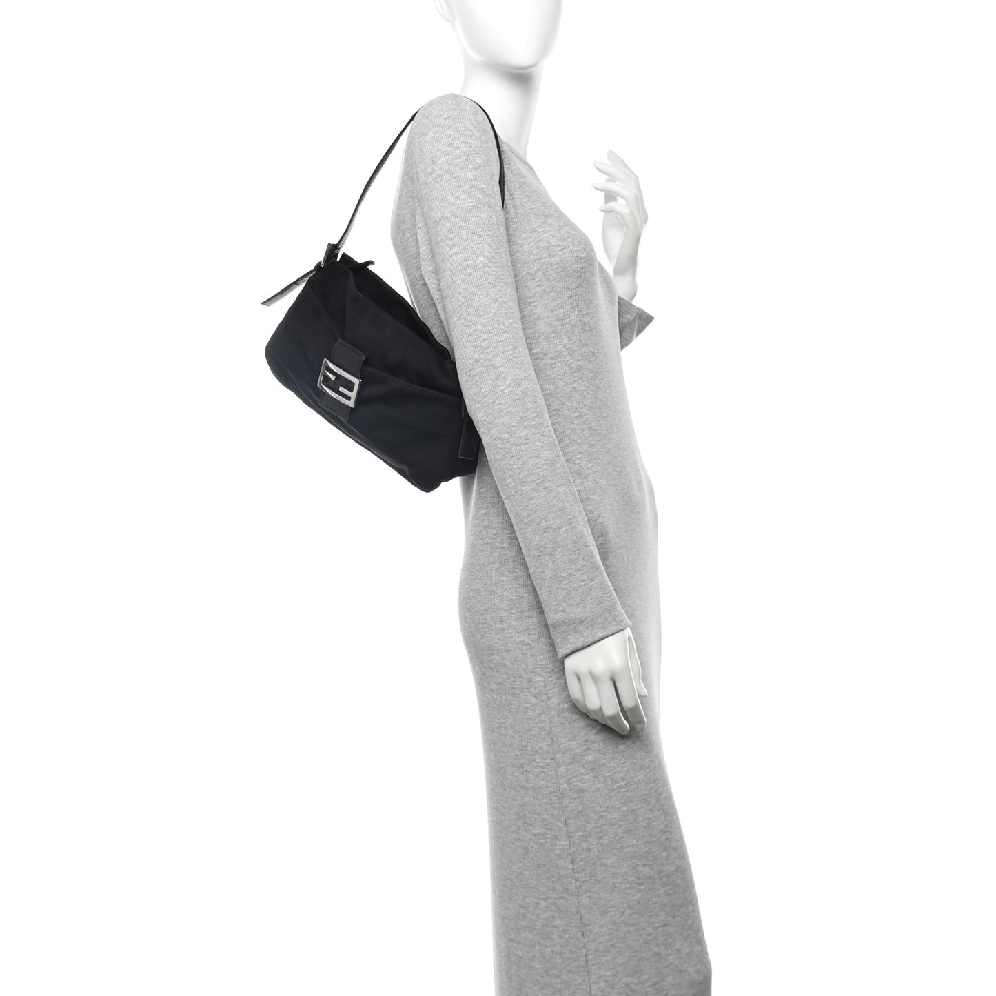 Neoprene Shoulder Bag Black