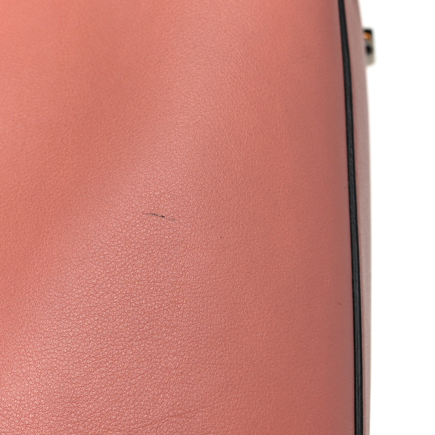 Fendi Vitello Tahiti Burro Large Peekaboo Iconic Essentially Satchel Macaron Foresta 10 of 11