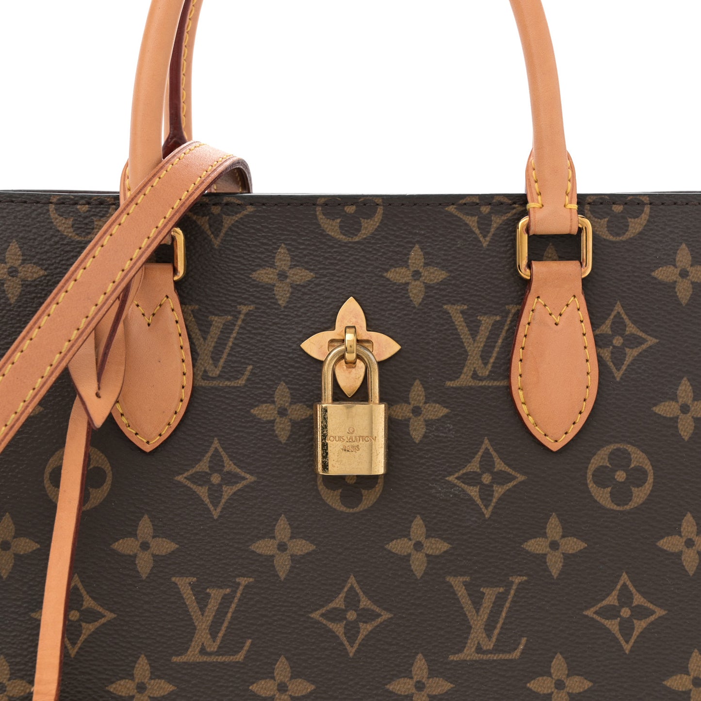 Monogram Flower Tote
