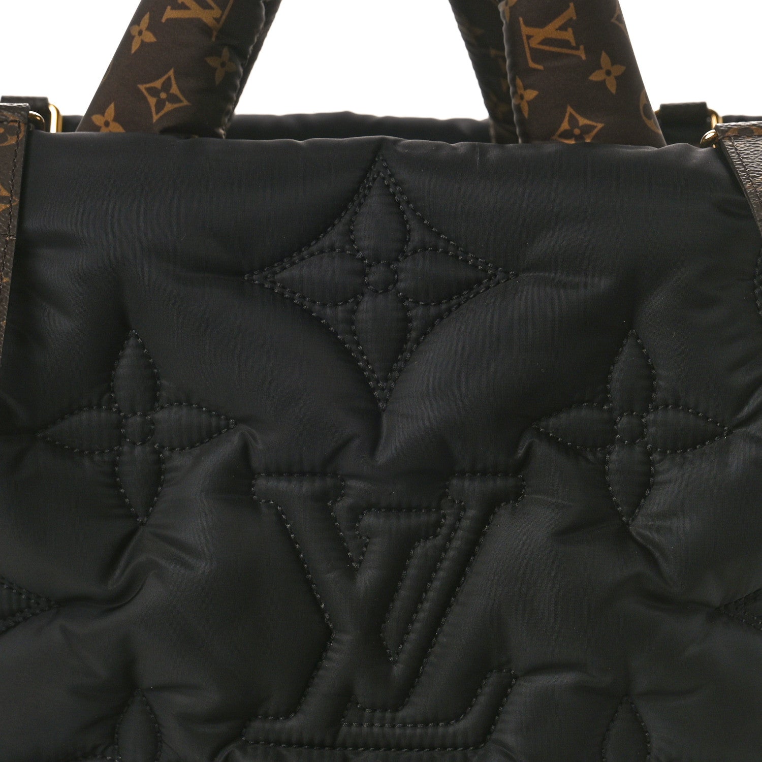 Louis Vuitton Econyl Monogram Pillow Giant Onthego MM Black 7 of 9