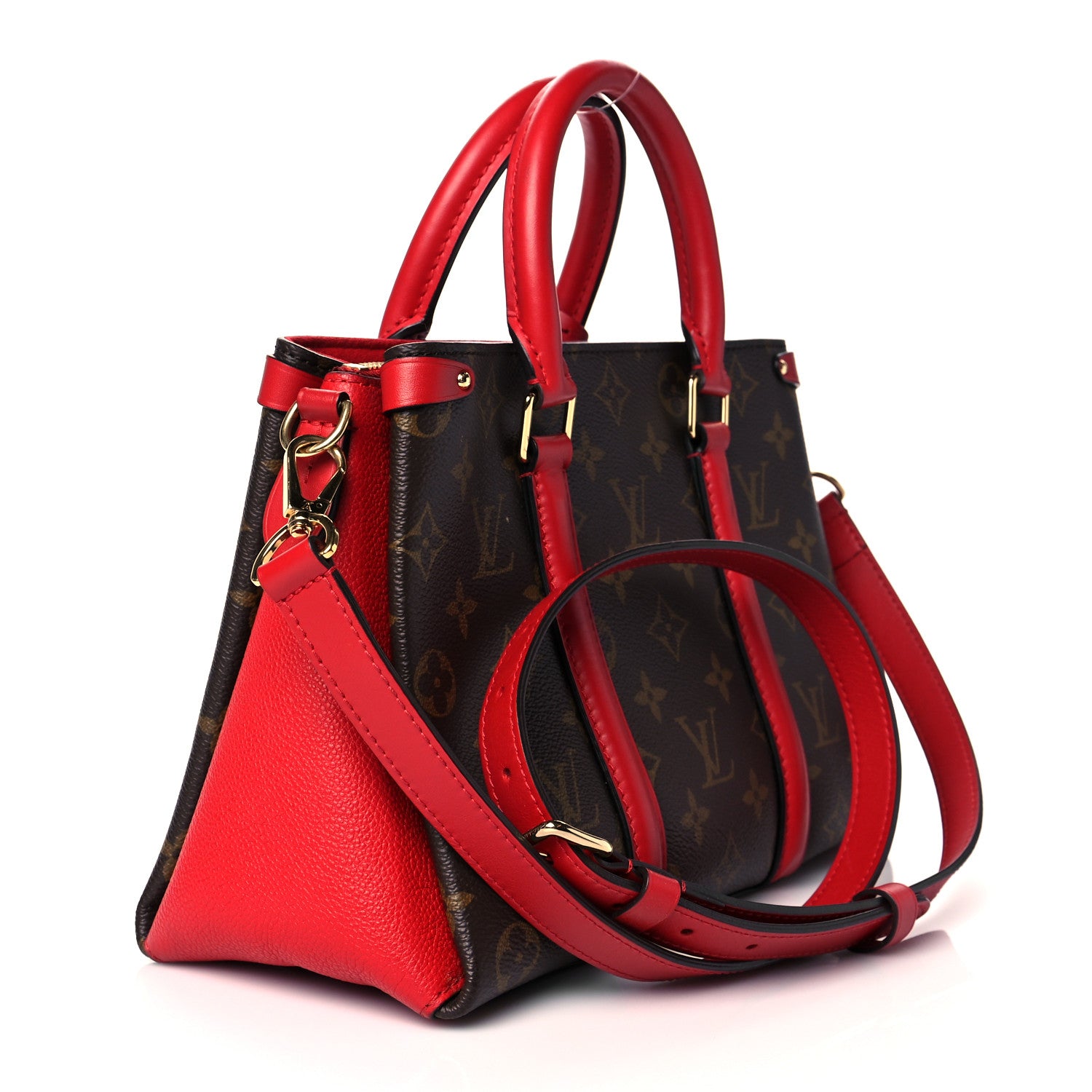 Louis Vuitton Monogram Soufflot BB Cherry 3 of 11