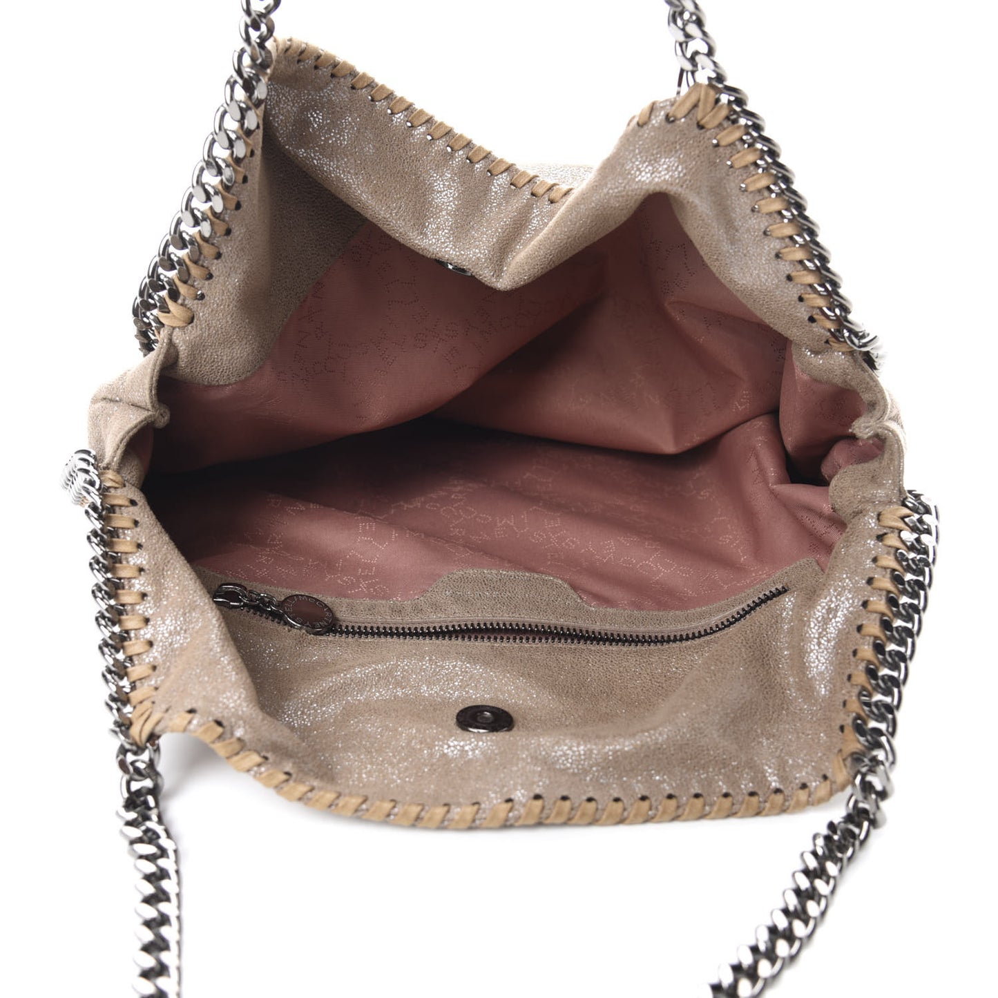 Shaggy Deer Falabella Tote Taupe