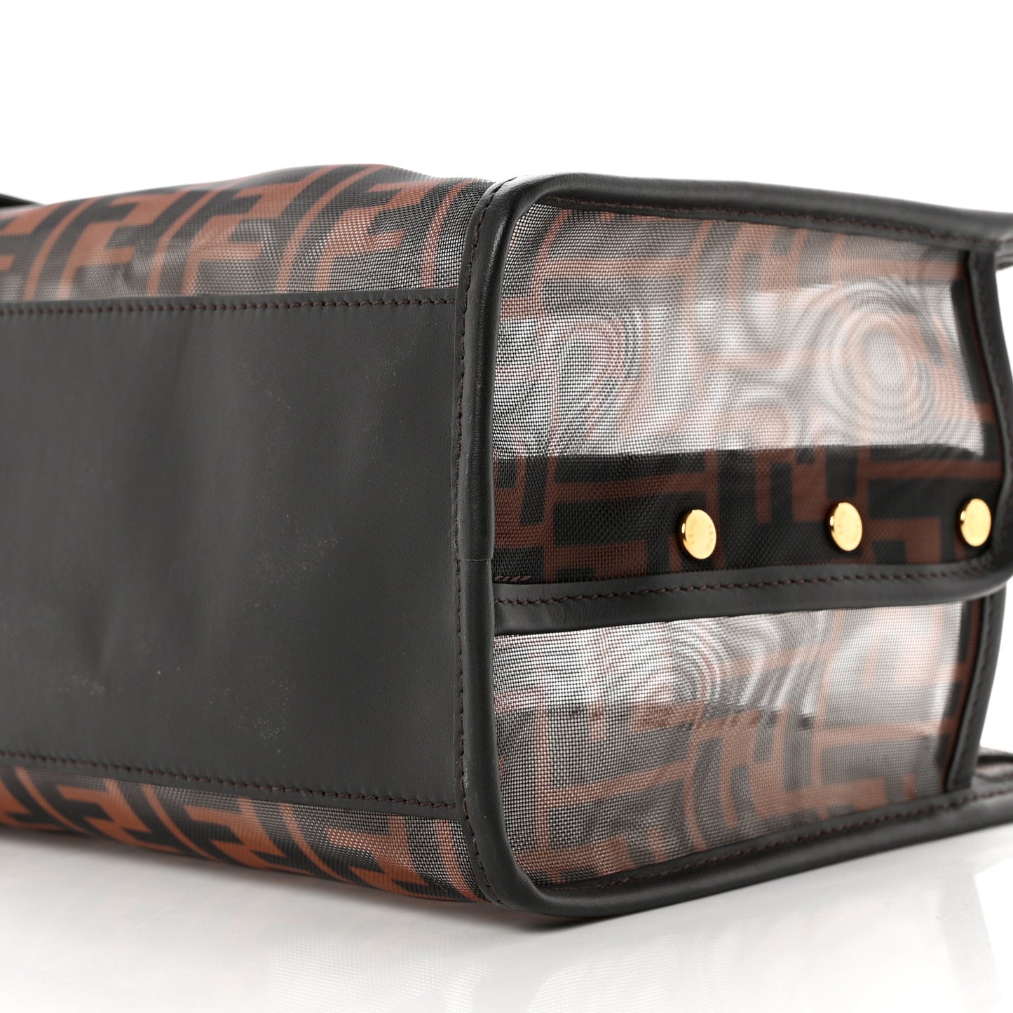 Mesh Vitello Century FF 1974 Mini Peekaboo Defender Cover Marrone Black Ebano