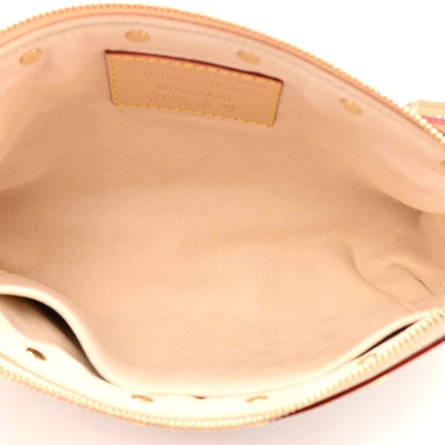 LV X TM Monogram Multicolor Pochette Accessories White