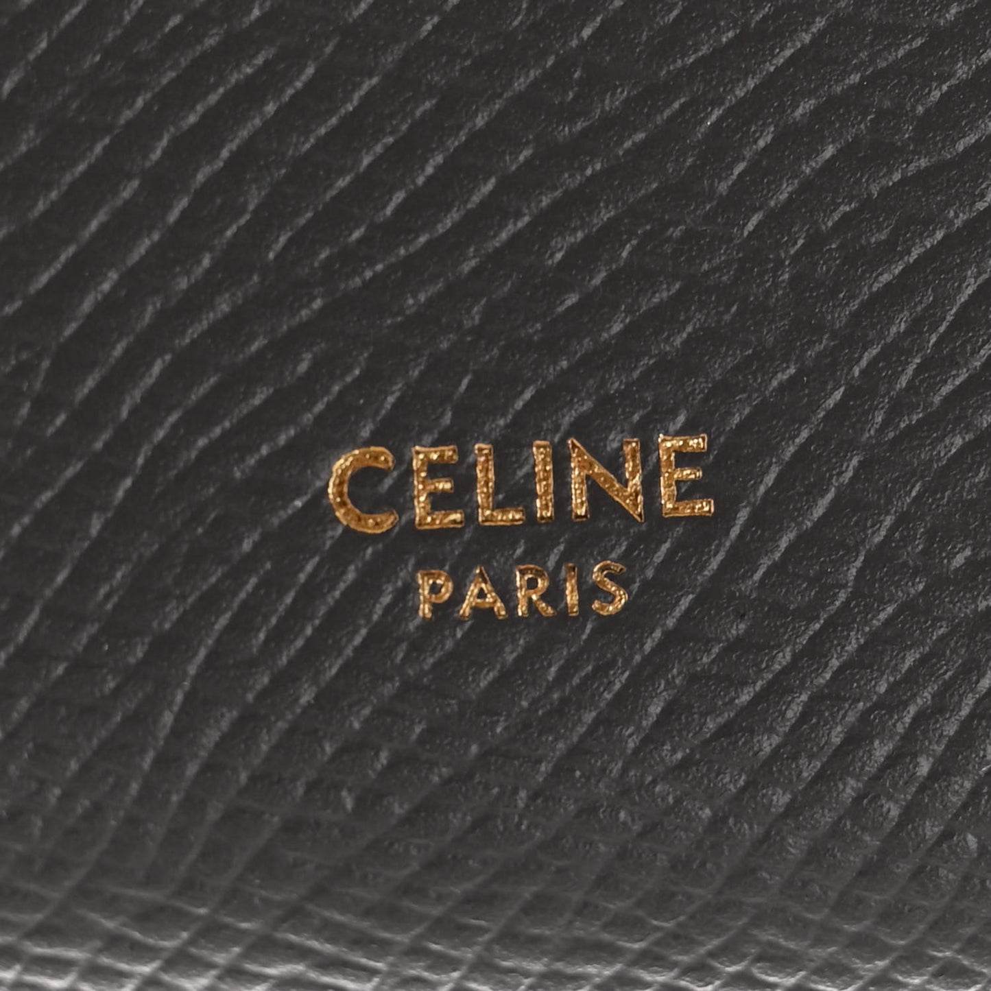 Grained Calfskin Large Multifunction Strap Wallet Grey Vintage Pink