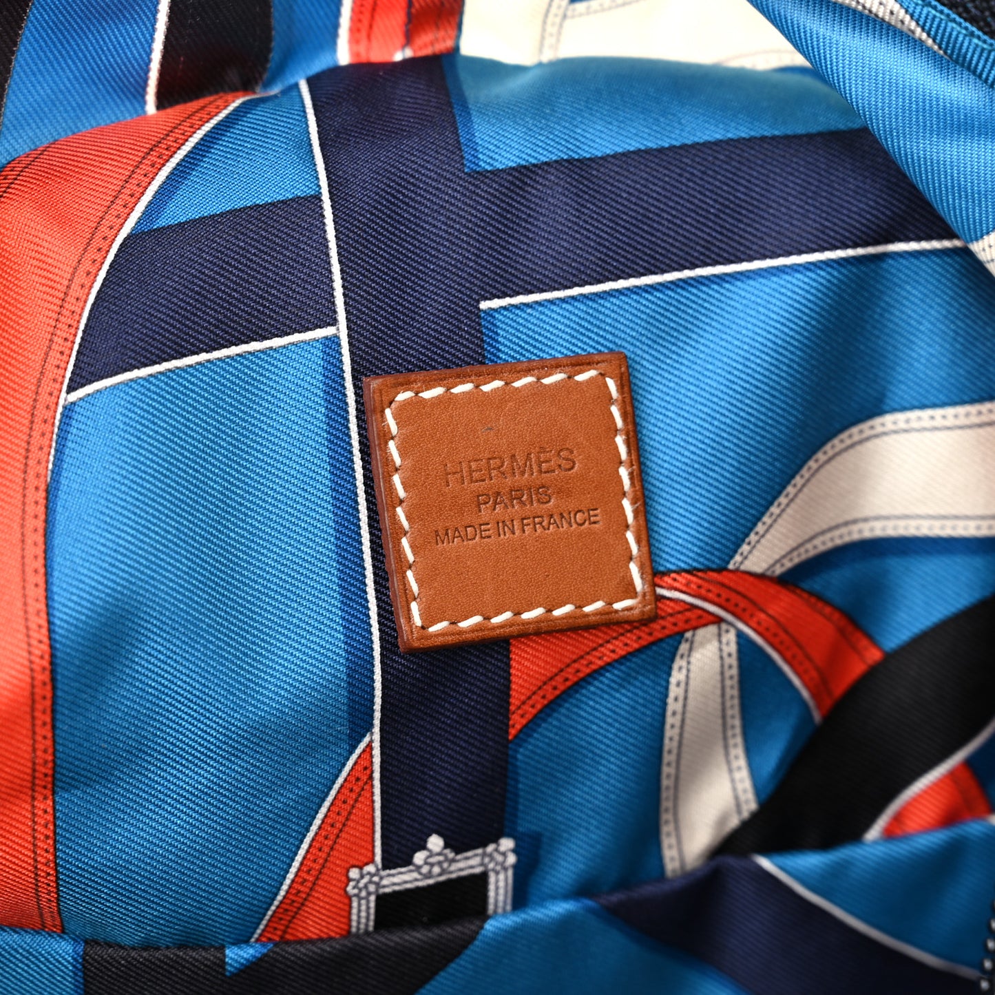 Silk Barenia Cavalcadour Airsilk Backpack Bleu Zanzibar Orange Poppy Fauve