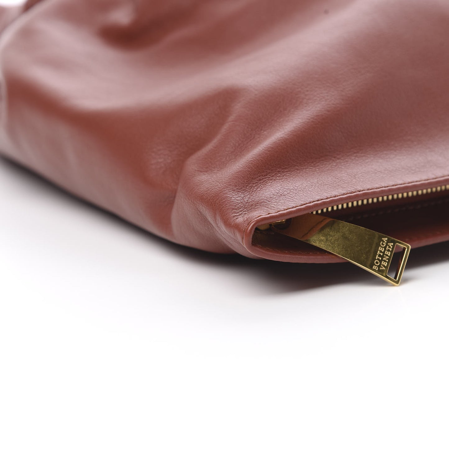 Supple Calfskin BV Twist Rust