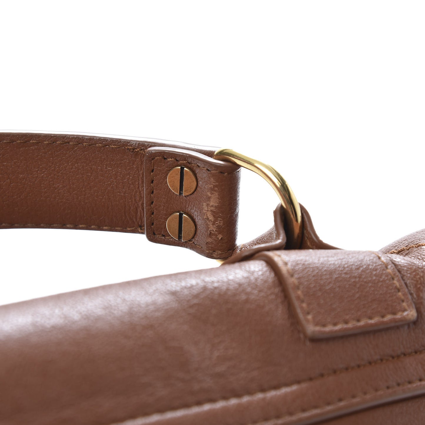 Lambskin Medium PS1 Satchel Saddle