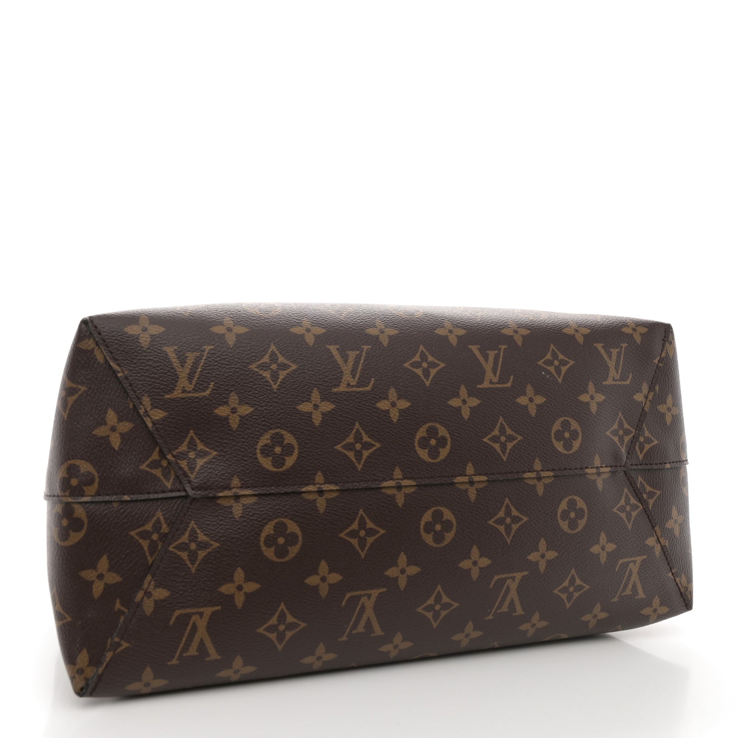 Monogram Flower Hobo Black