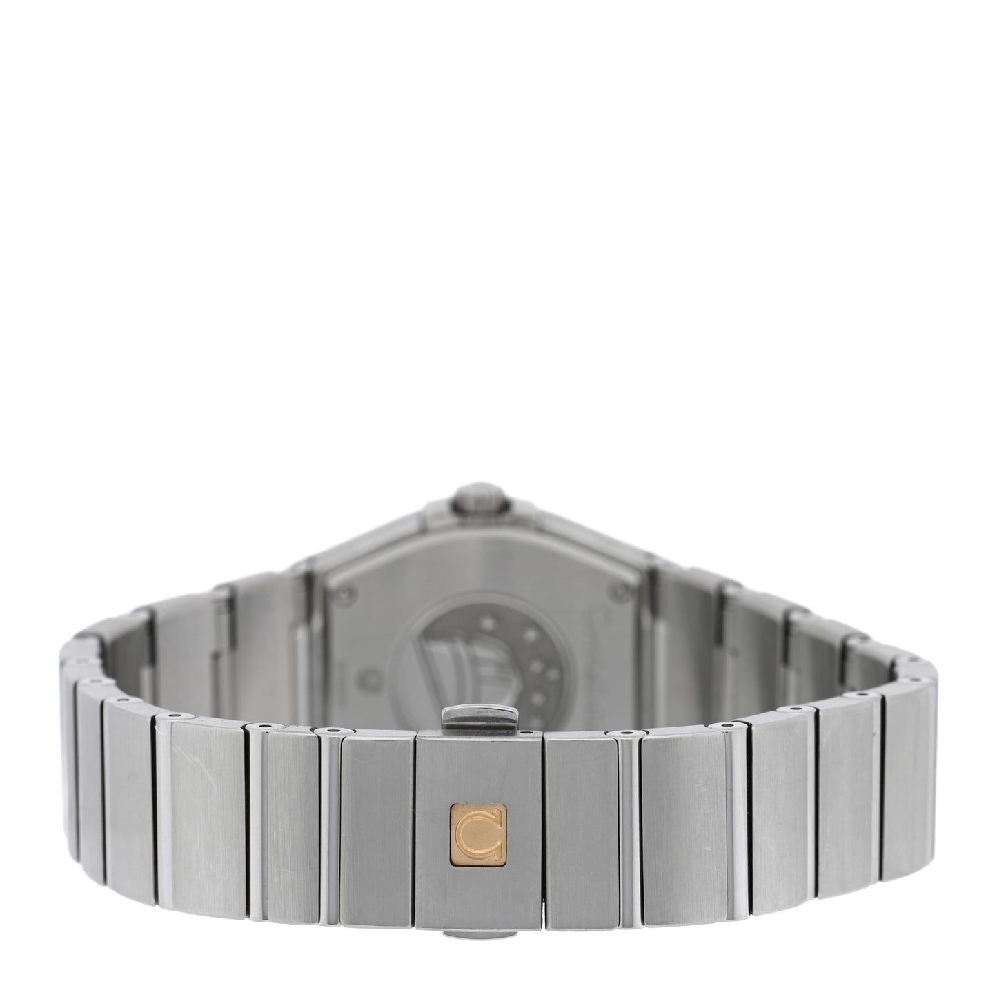 Stainless Steel Diamond Blue Mother of Pearl 27mm Constellation Quartz Watch 123.10.27.60.57.001