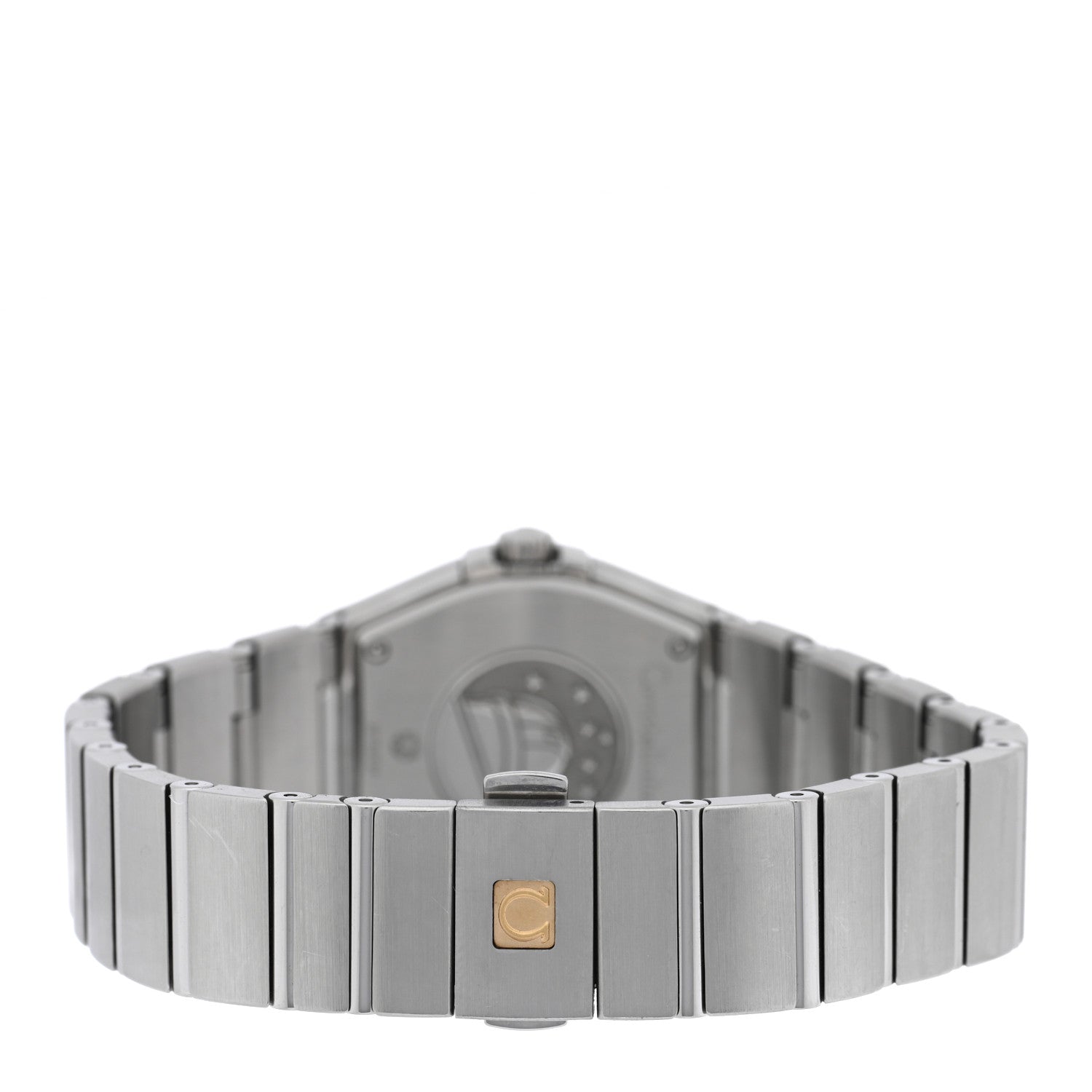 Omega Stainless Steel Diamond Blue Mother of Pearl 27mm Constellation Quartz Watch 123.10.27.60.57.001 3 of 5