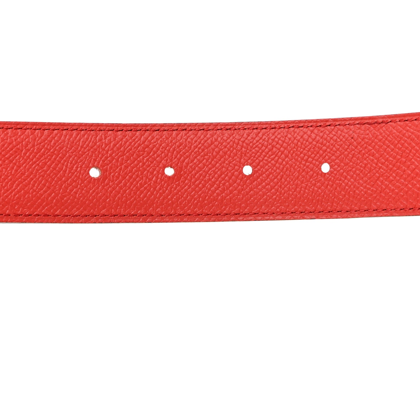 Swift Epsom 32mm Belt Strap 90 Vermilion Rose Jaipur