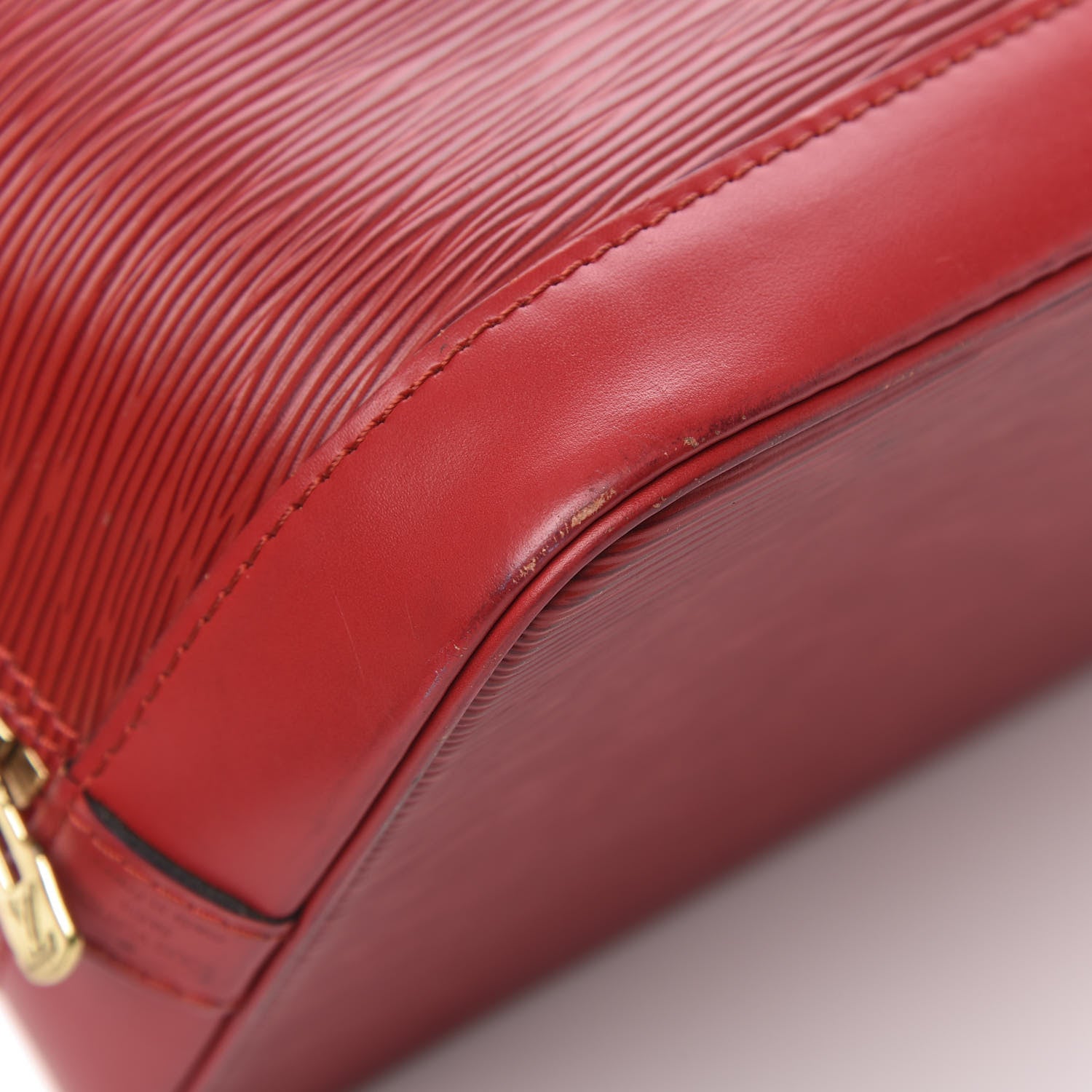 Louis Vuitton Epi Alma PM Castillan Red 9 of 20